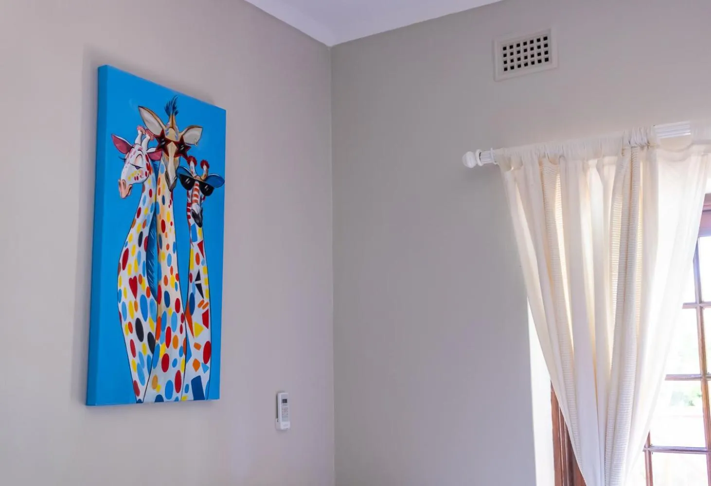 Decorative detail in African Dreamz Guest House