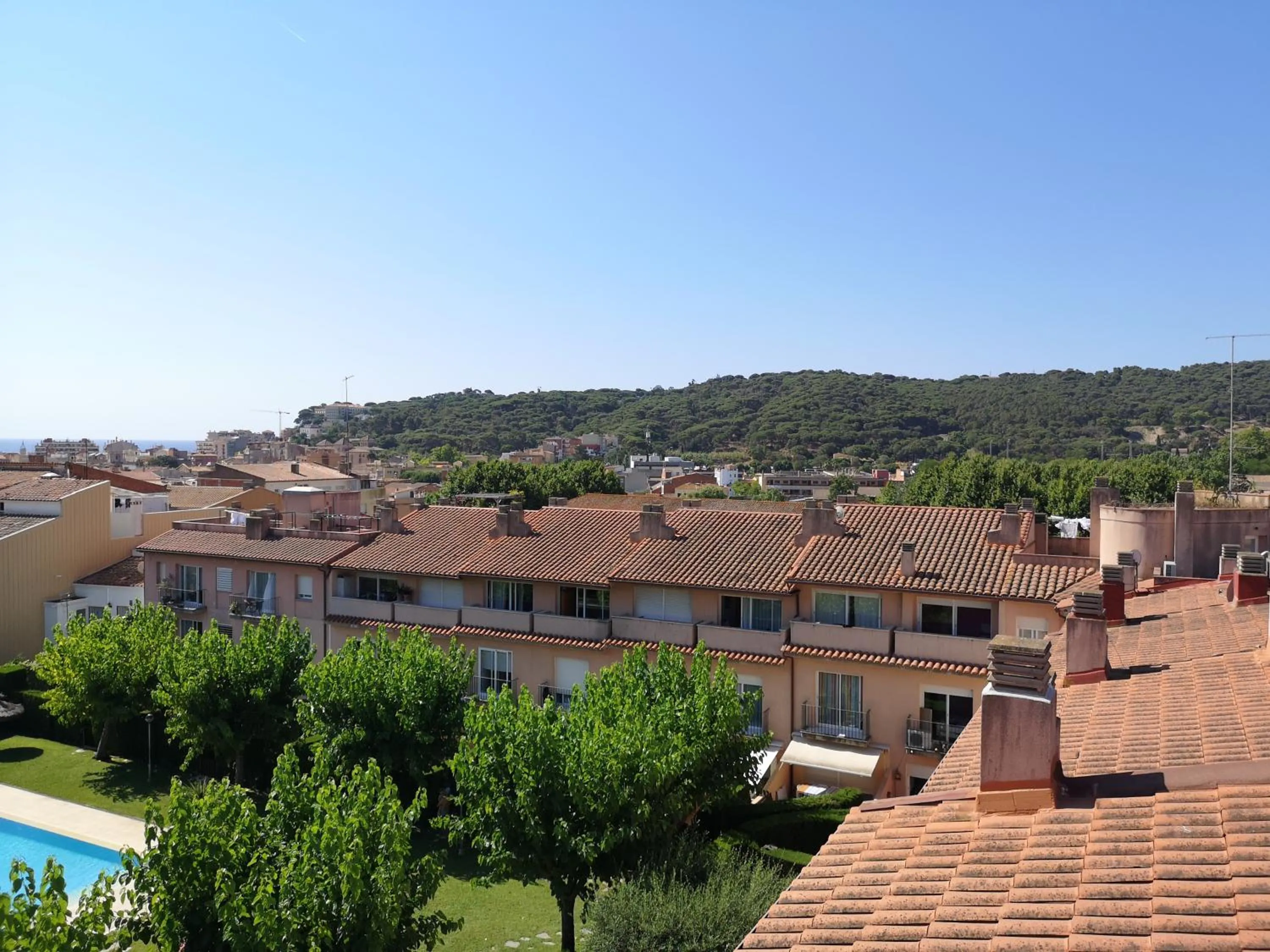 Garden view in LLOGUER30 Apartamento Lotus, piscina y parquing