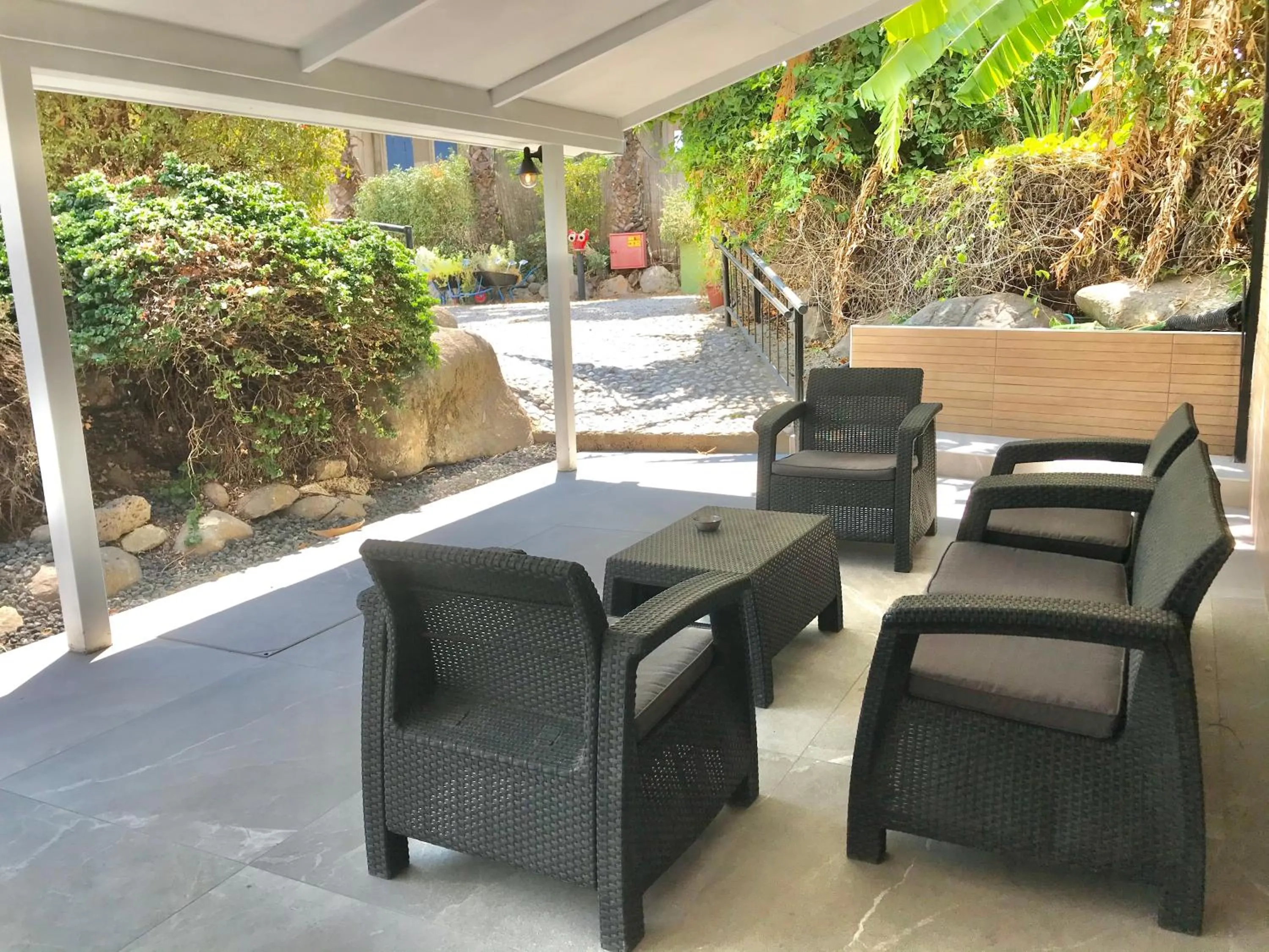 Seating area in Suites in the Galilee
