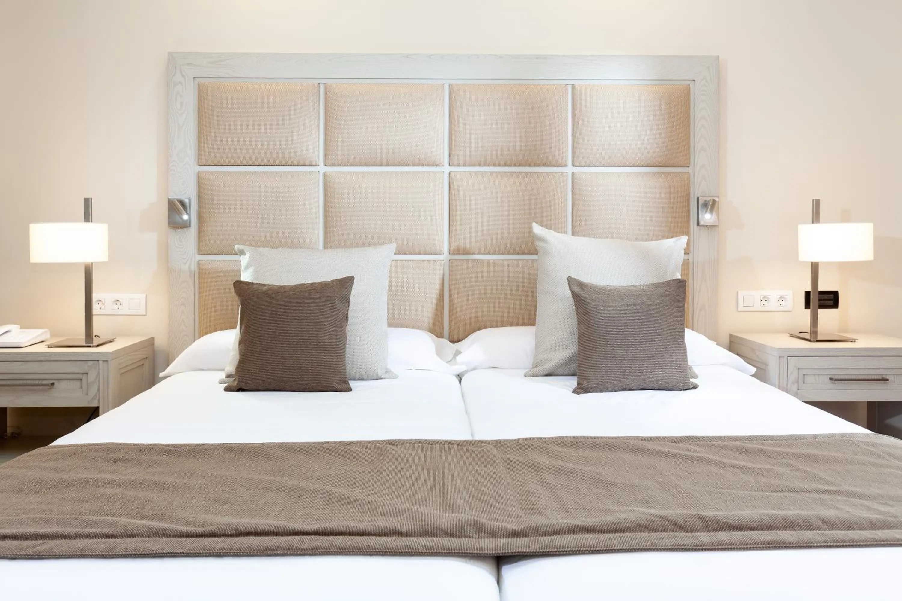 Bed in Hotel RIU Garoé