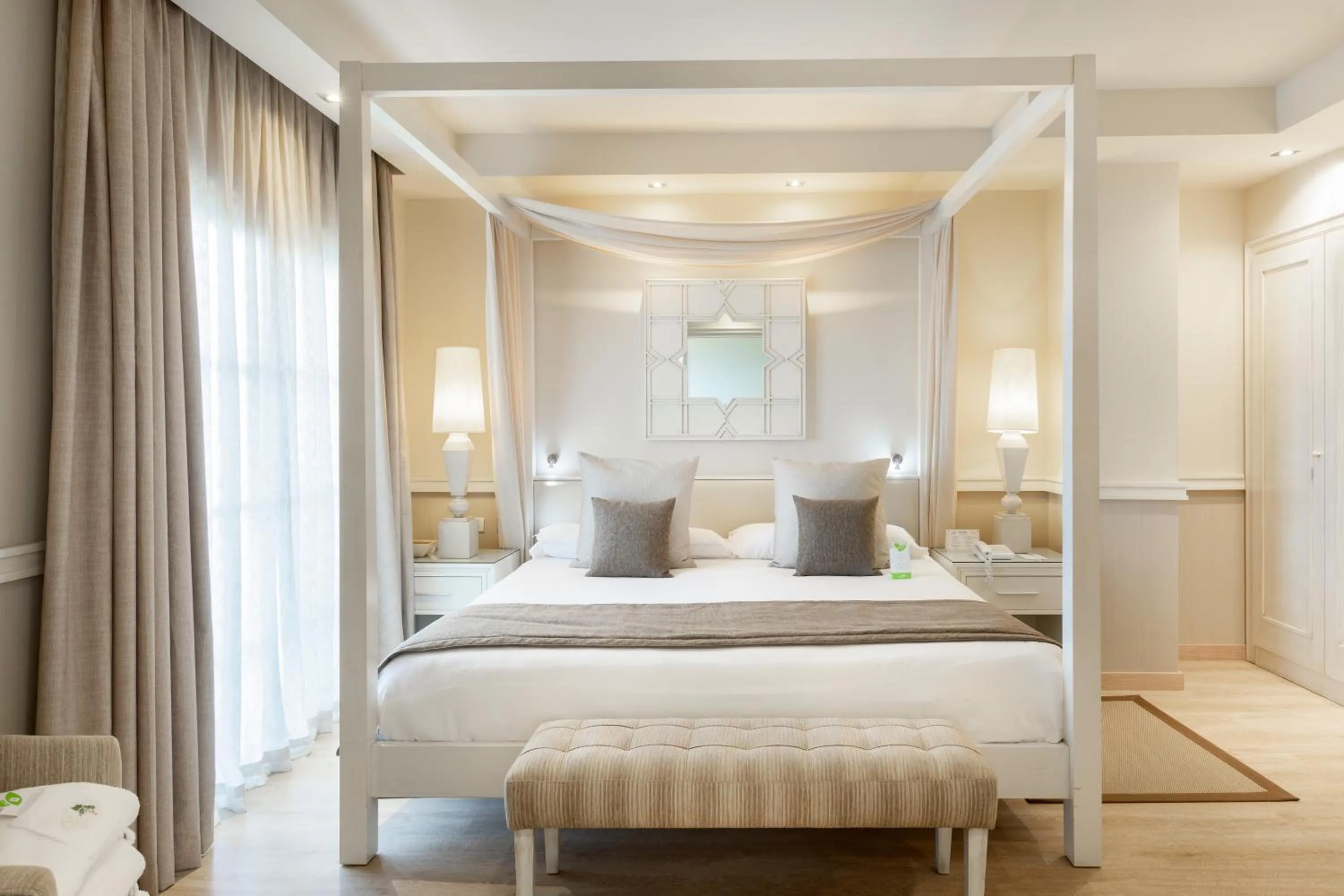 Bed in Hotel RIU Garoé