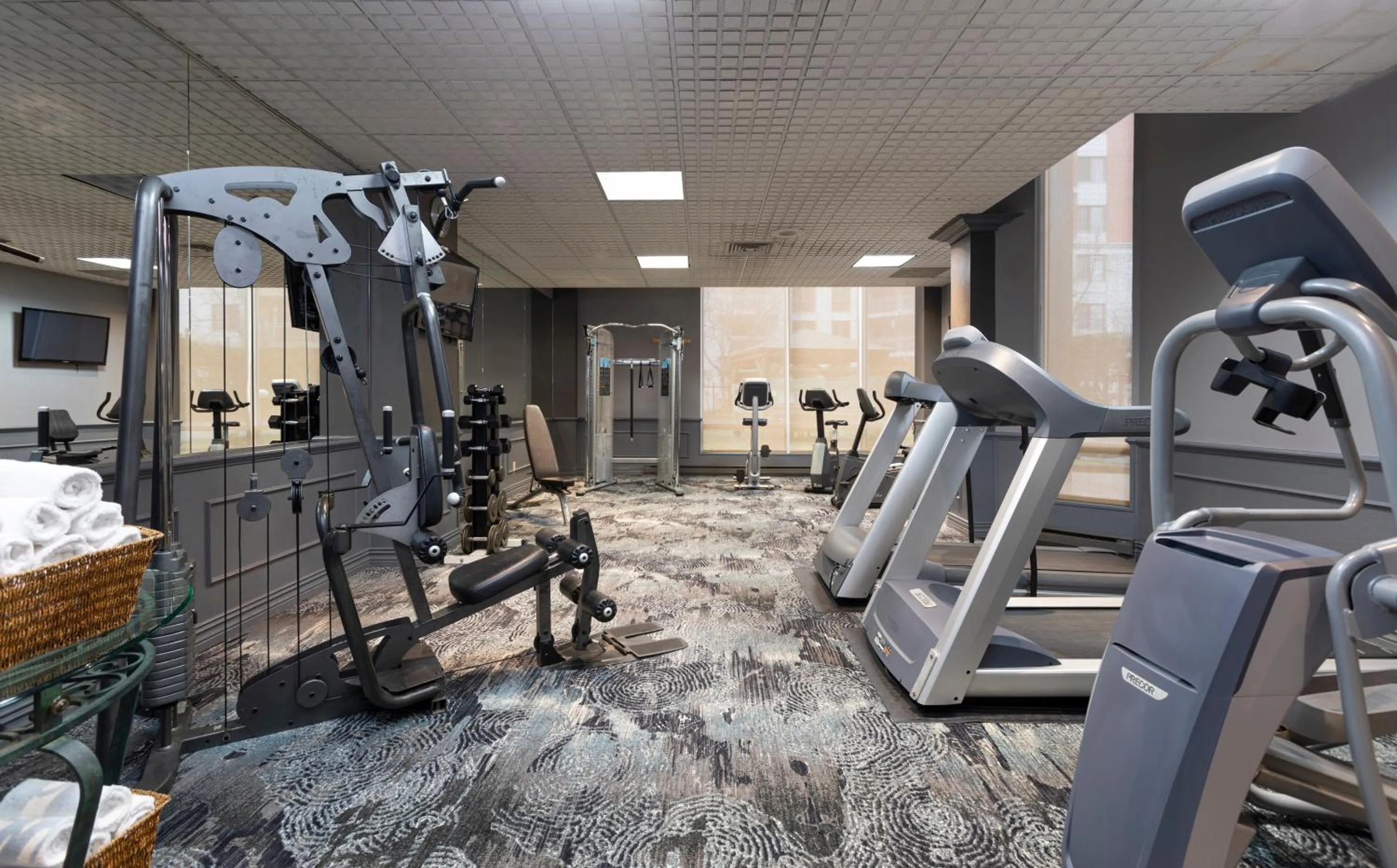 Fitness centre/facilities in Le Nouvel Hotel