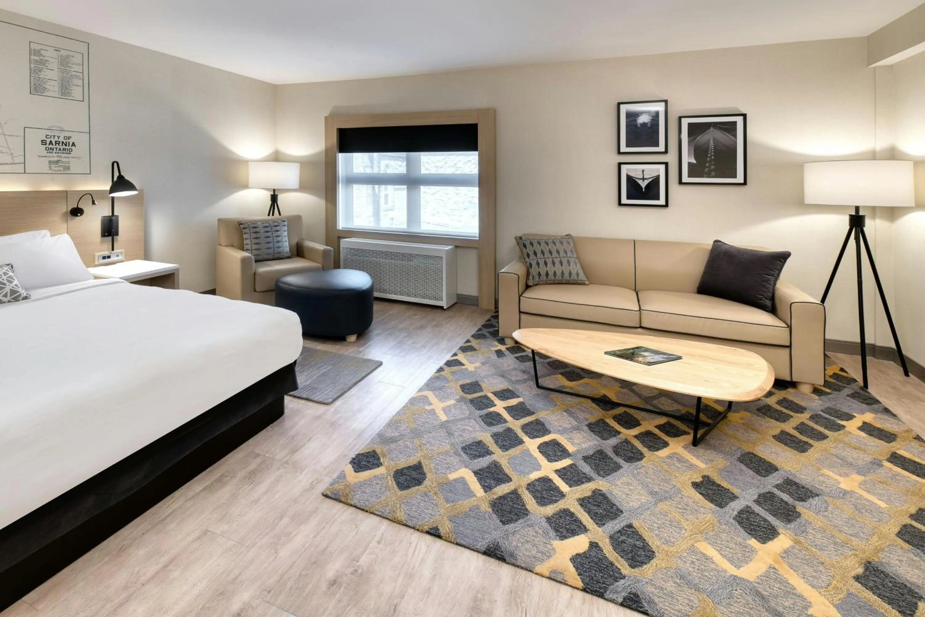 Photo of the whole room, Bed in The Insignia Hotel, Sarnia, a Tribute Portfolio Hotel