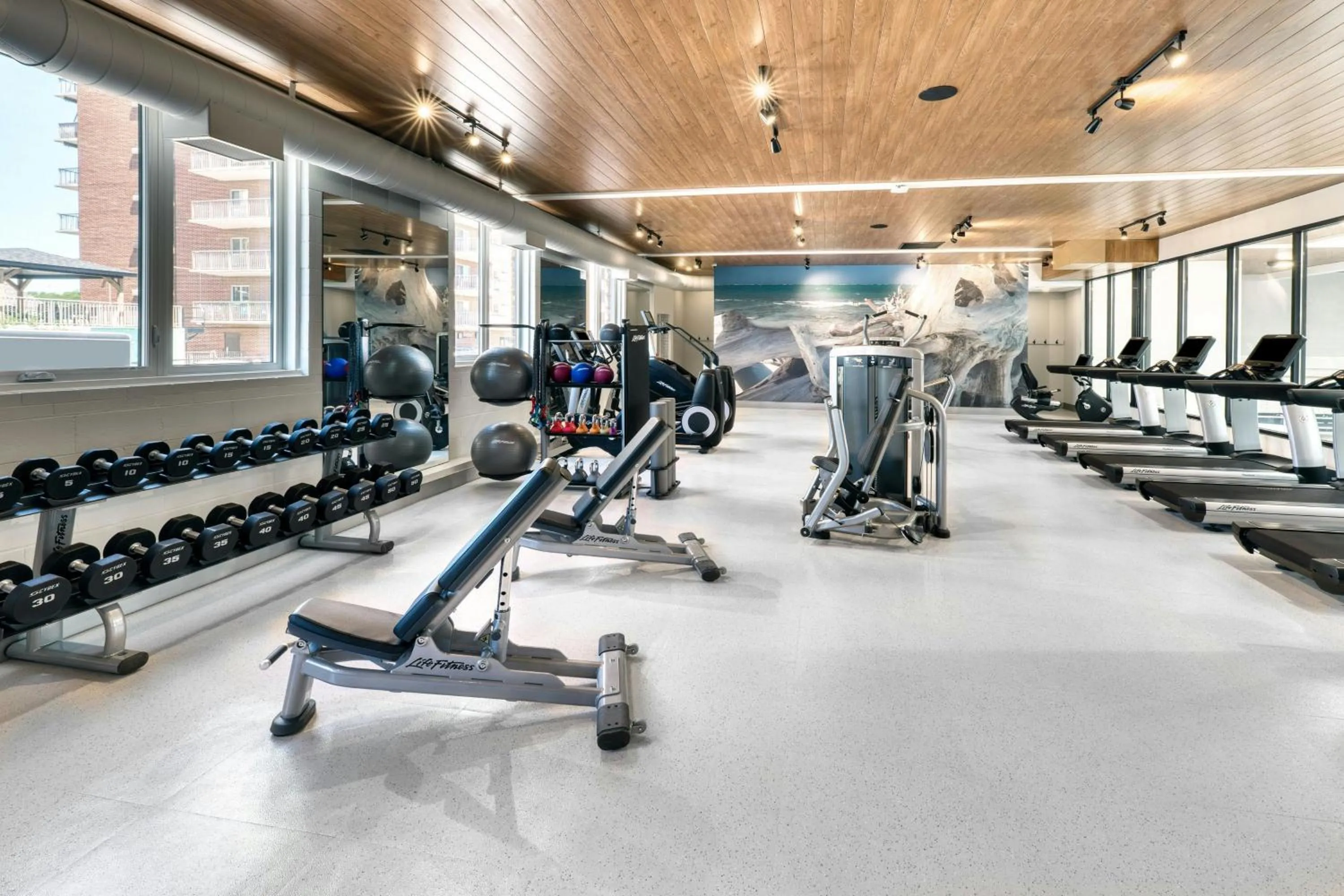 Fitness centre/facilities in The Insignia Hotel, Sarnia, a Tribute Portfolio Hotel