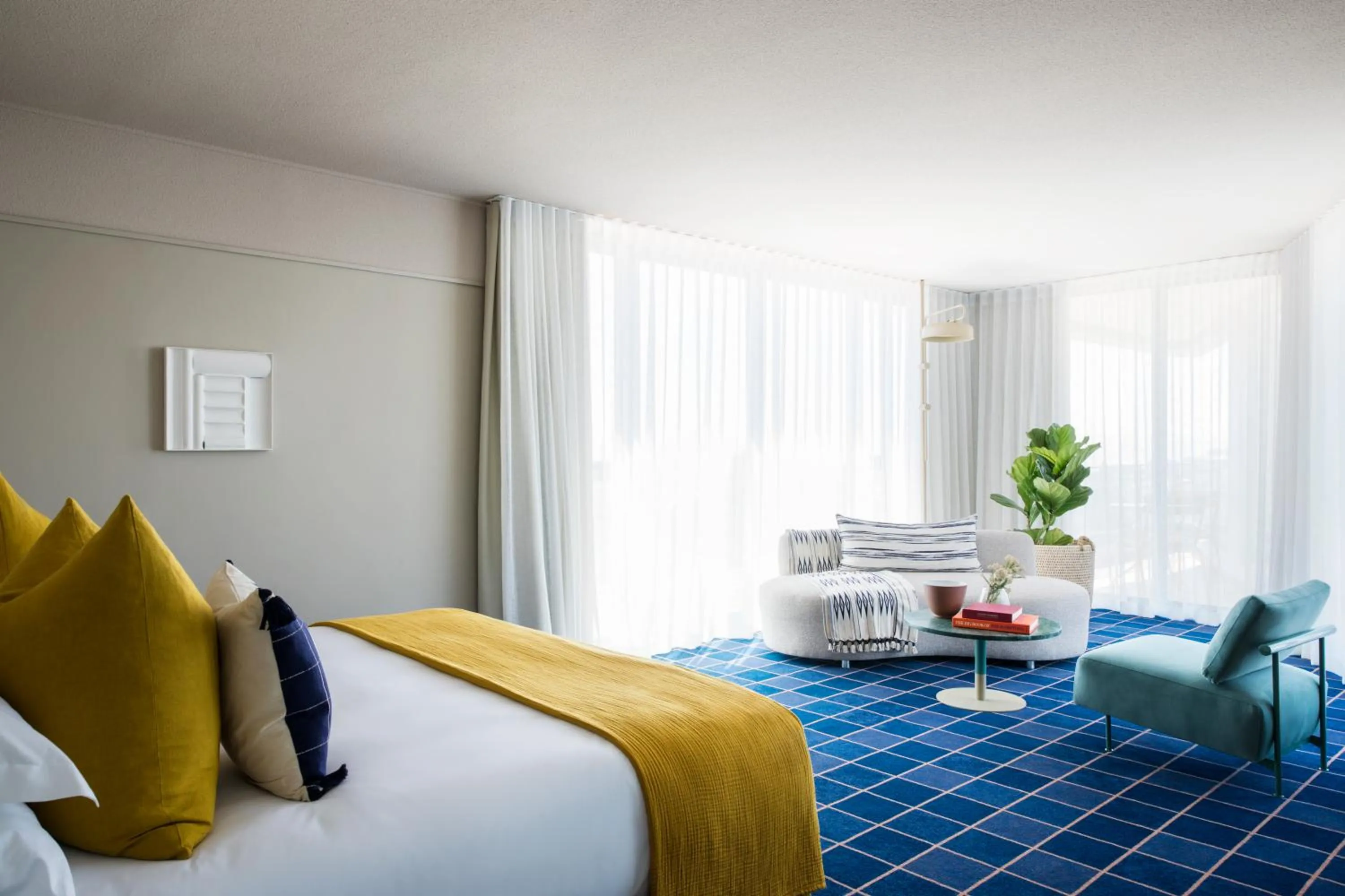 Bedroom, Bed in Home Suite Hotels Sea Point