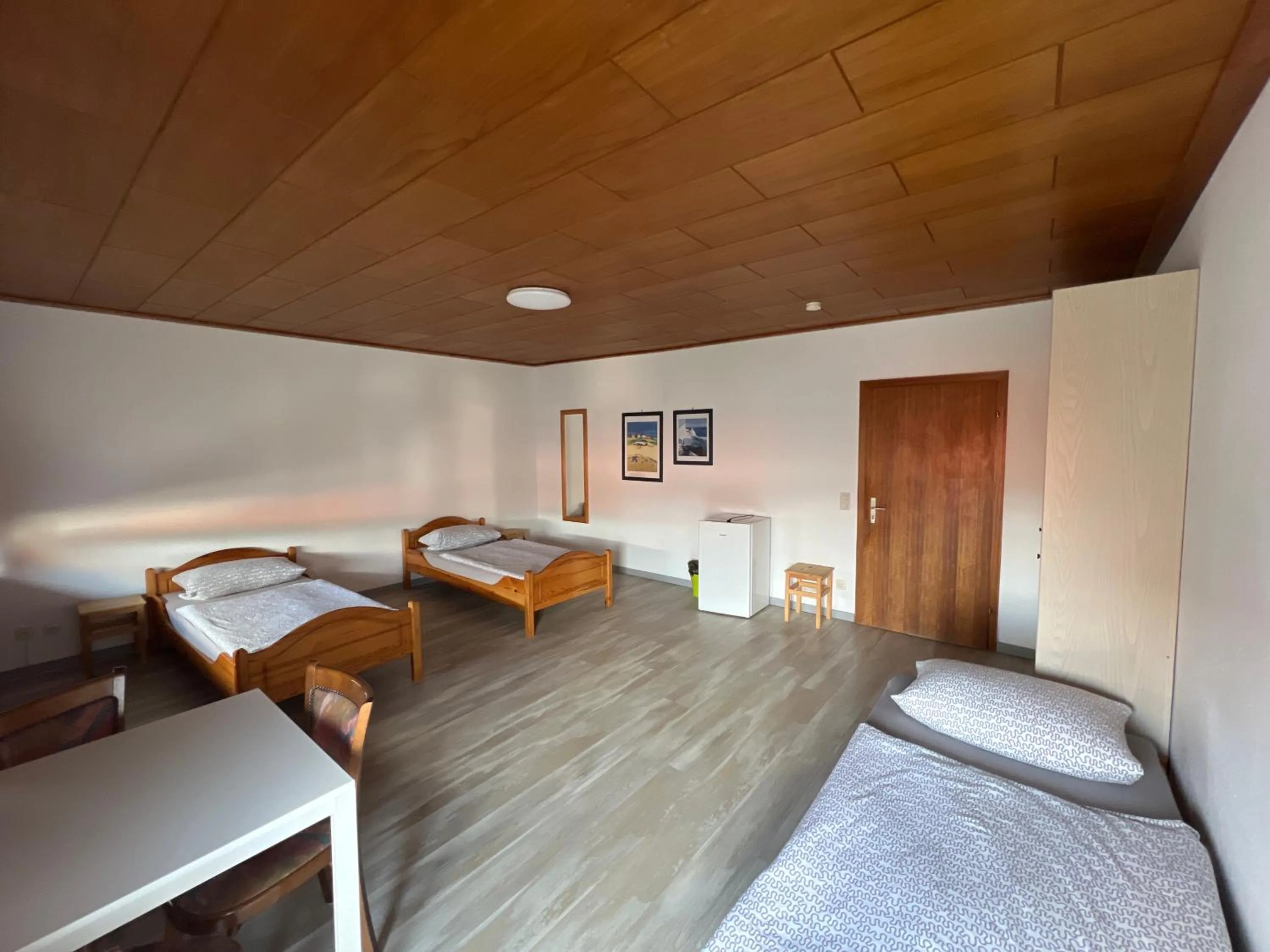 Bed in Gästehaus Zur Schmiede