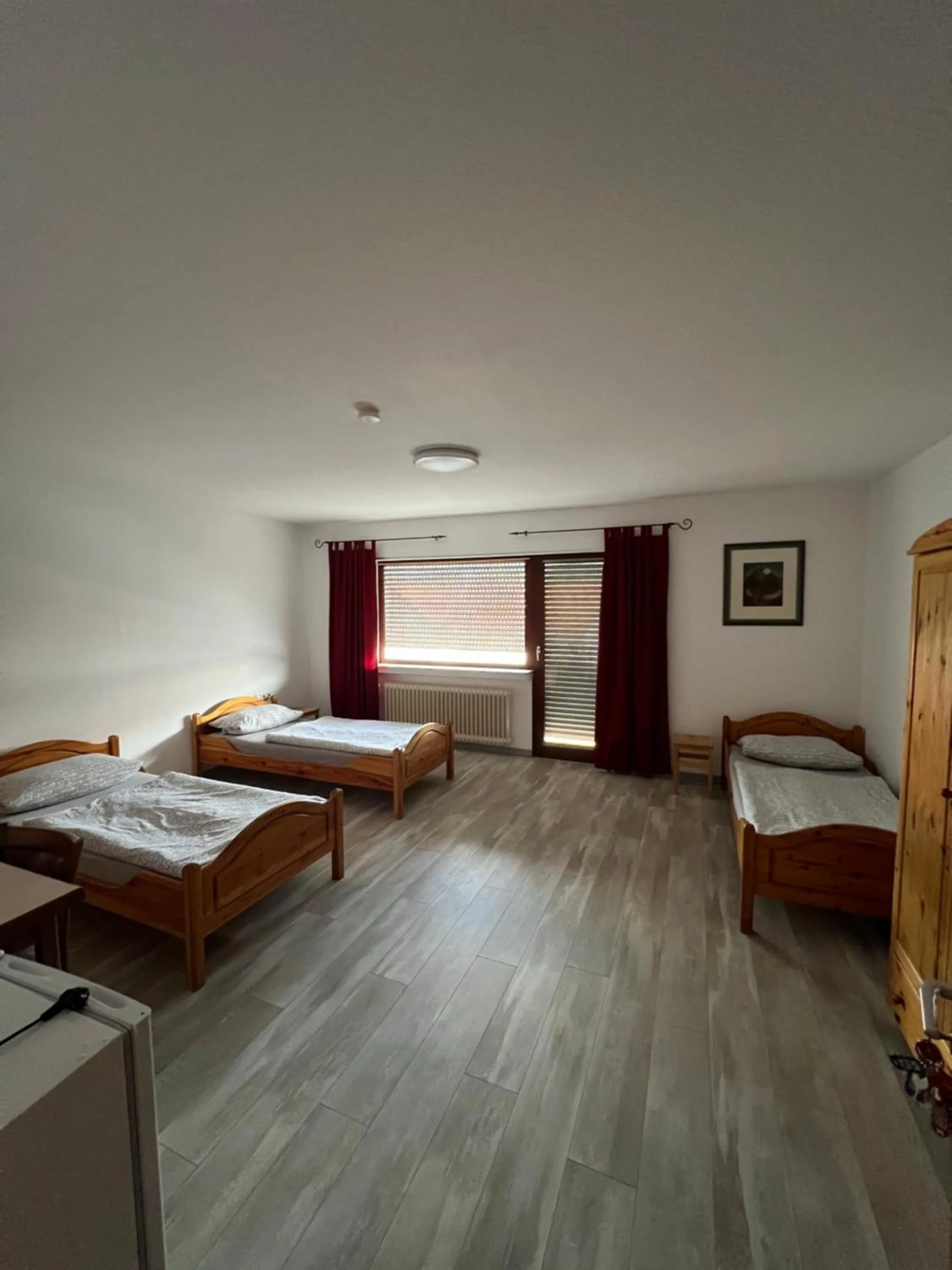 Bed in Gästehaus Zur Schmiede