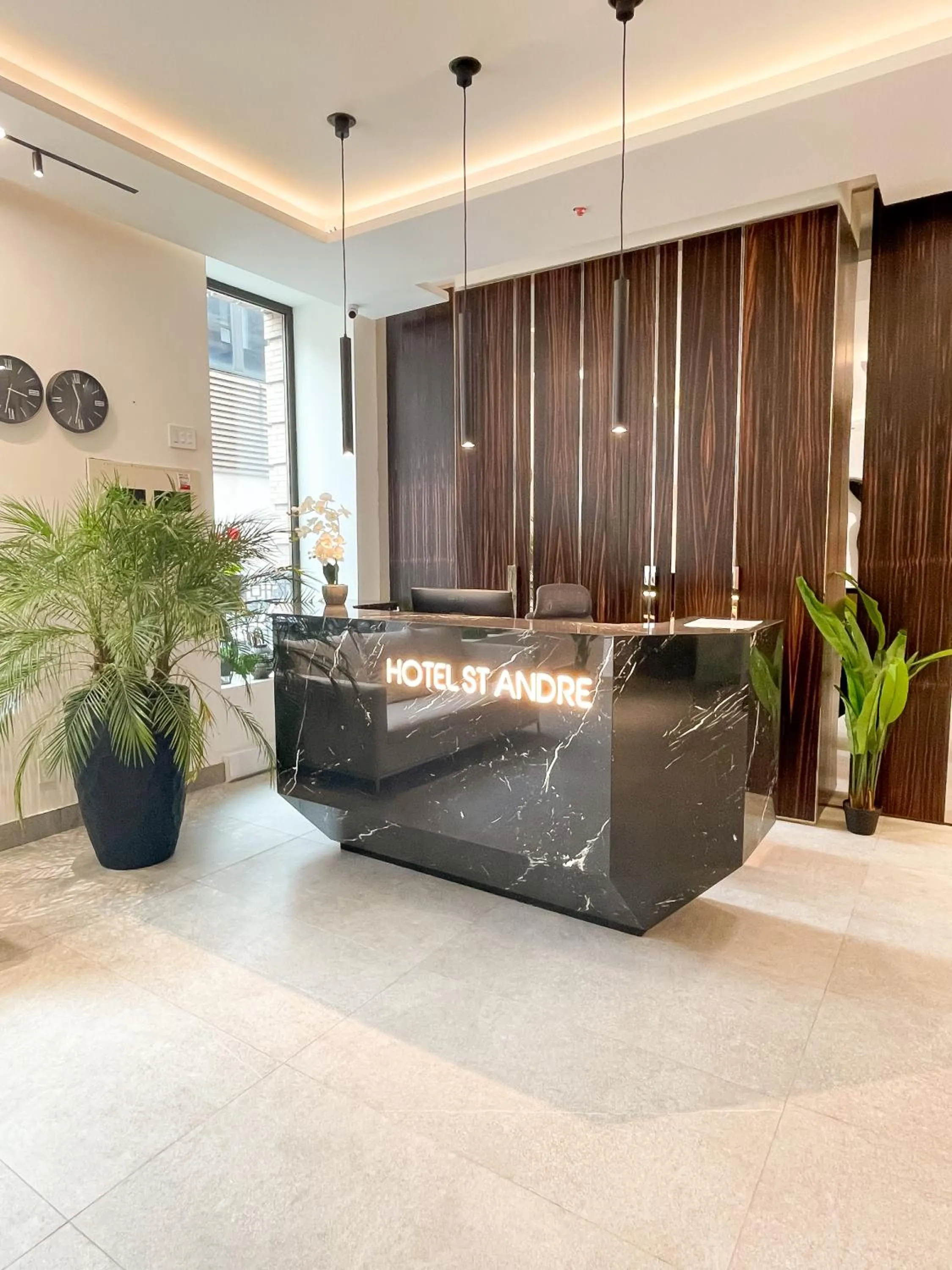 Lobby or reception in Hotel Saint-Andre