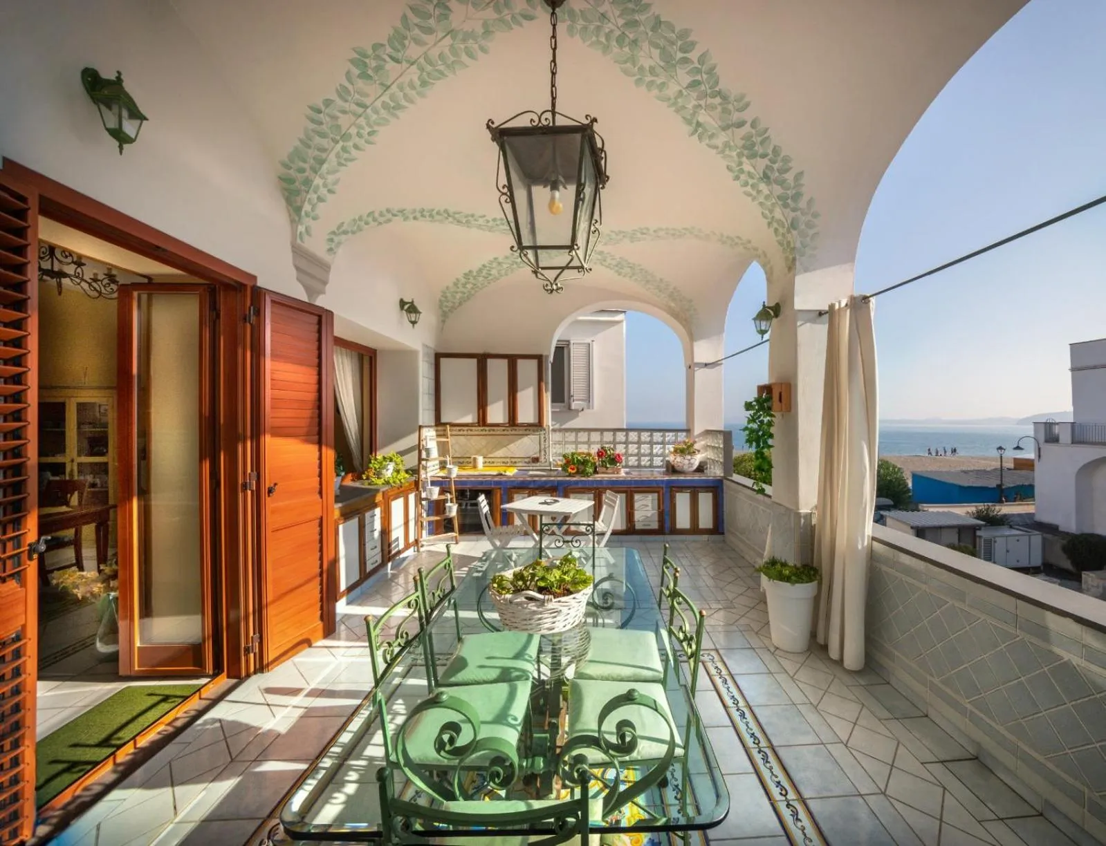 Balcony/Terrace in La Finestra sul Mare