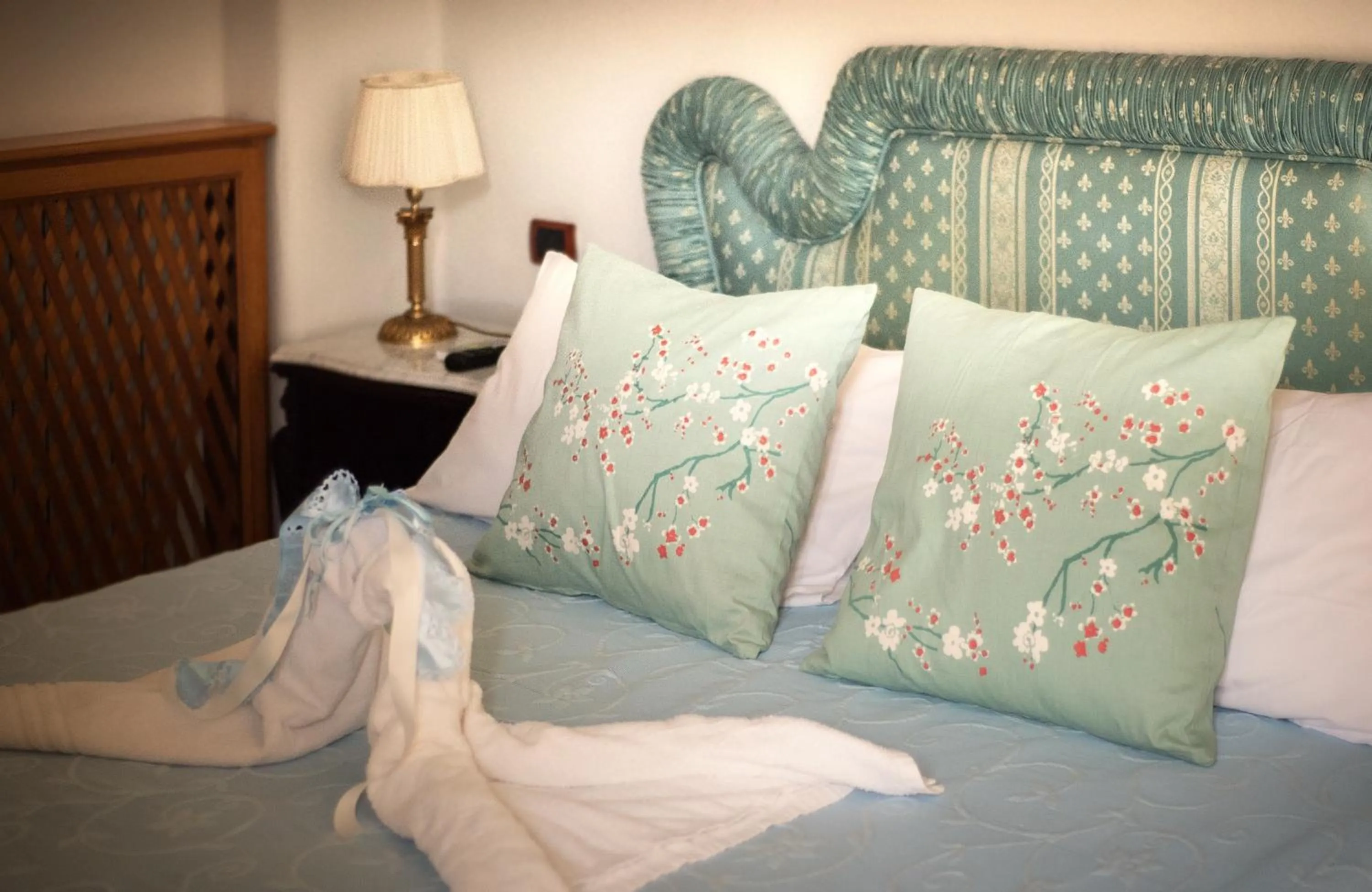 Bed in La Finestra sul Mare