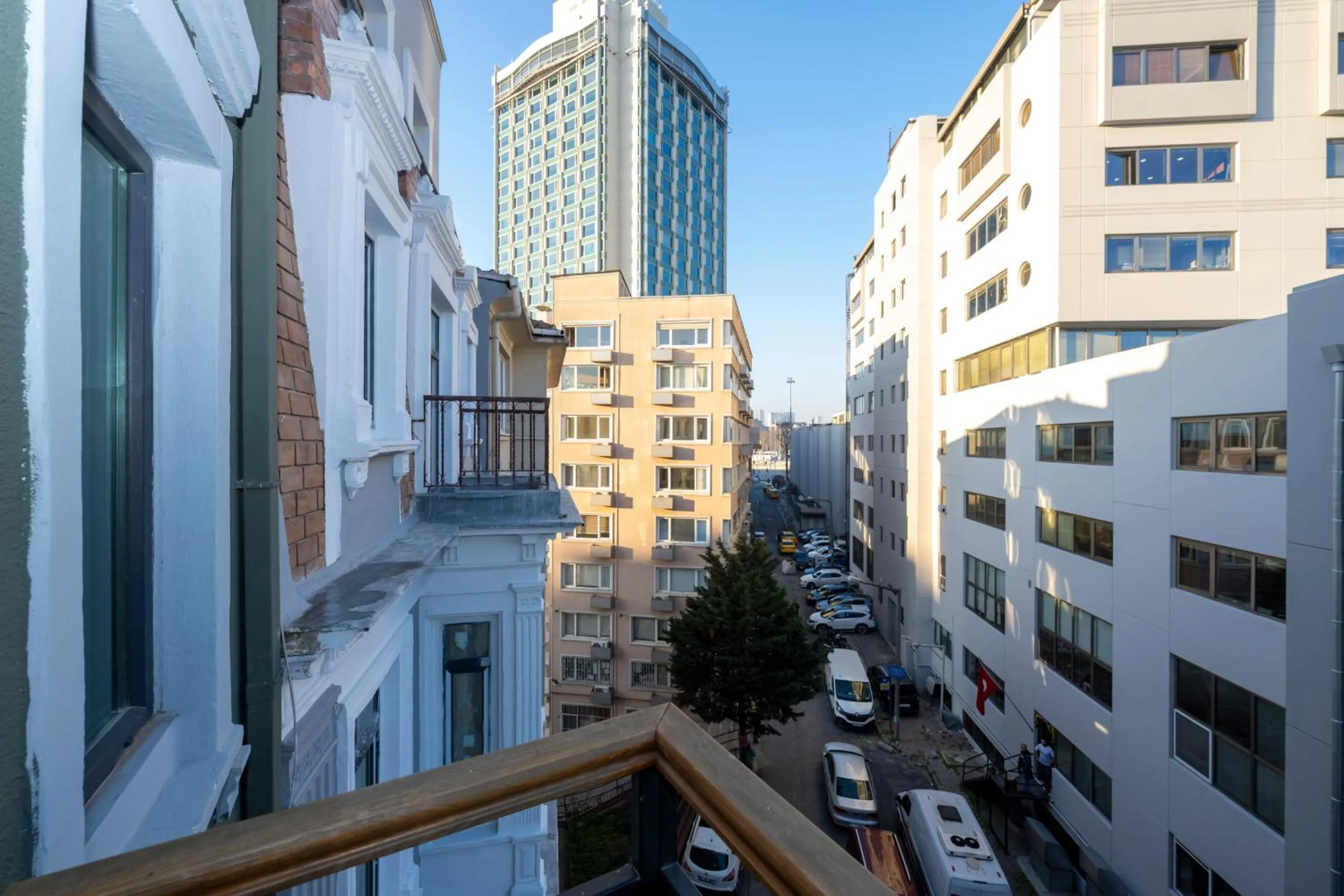 City view in Roe Suite Hotel - TAKSIM