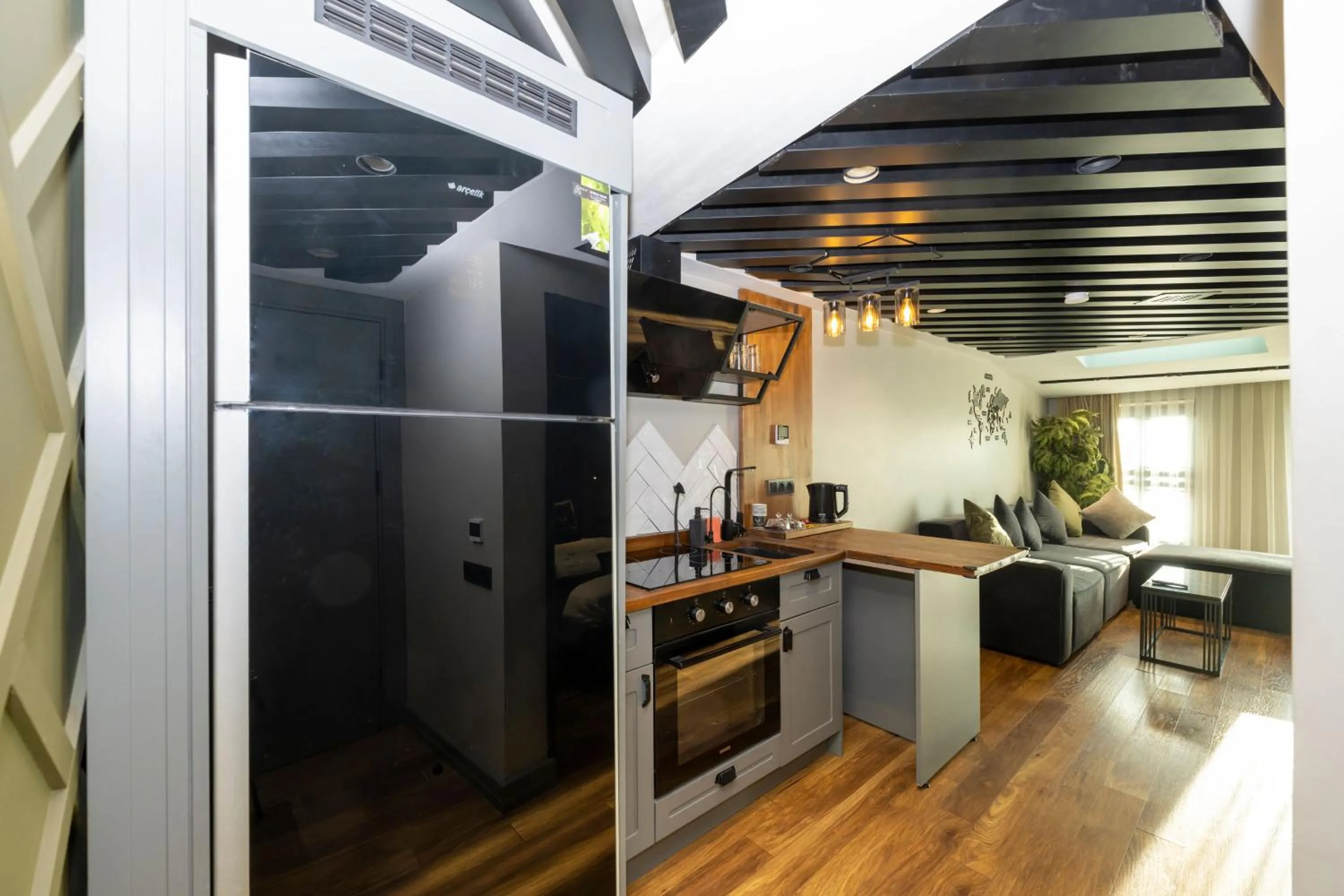 Kitchen or kitchenette in Roe Suite Hotel - TAKSIM