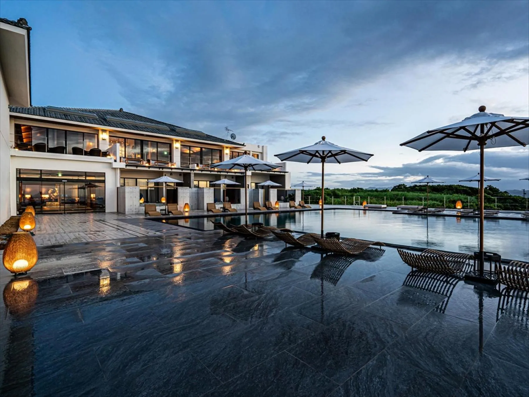 Pool view in One Suite THE GRAND