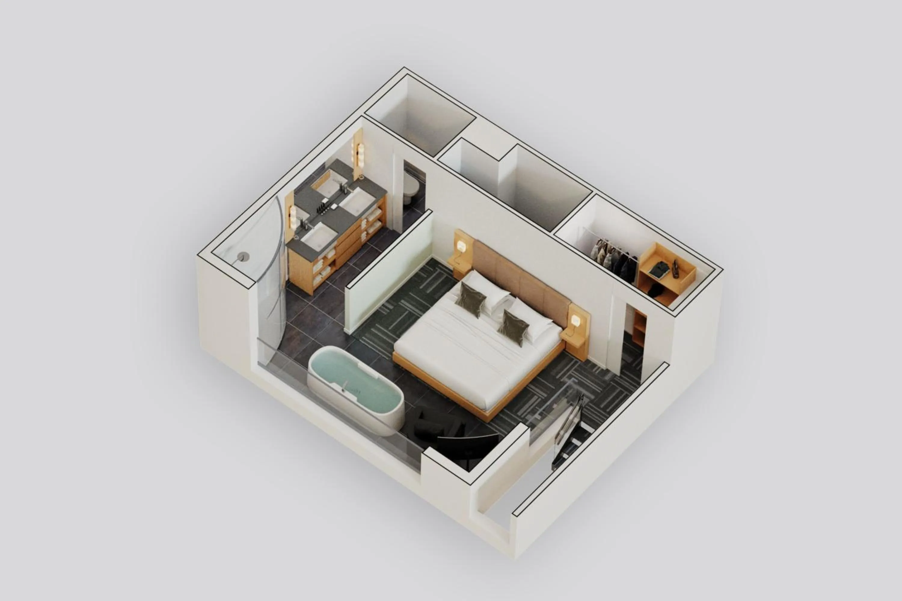 Floor plan in Delta Hotels by Marriott Mont Sainte-Anne, Resort & Convention Center