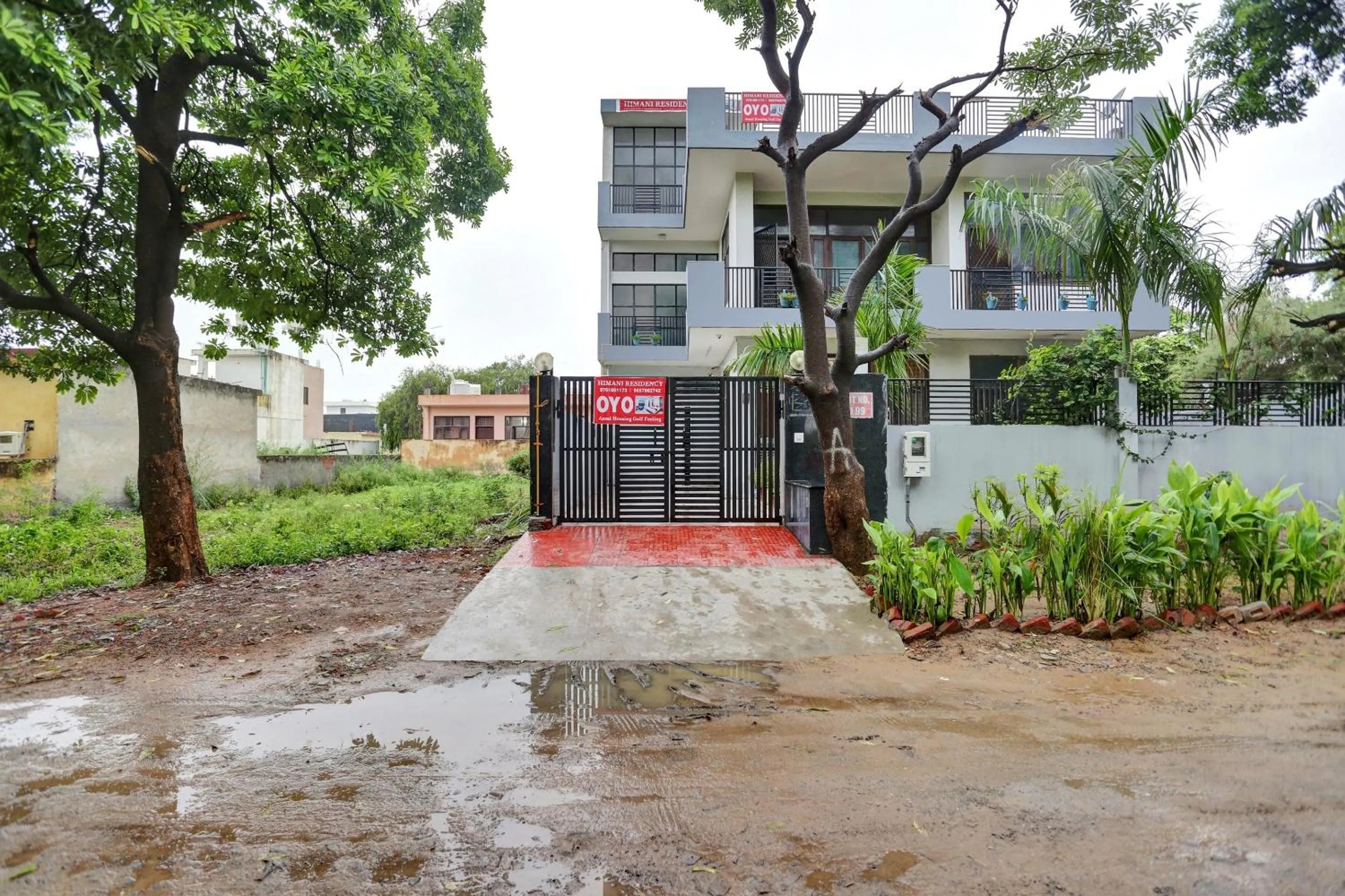 Facade/entrance in Hotel O Prince Residency