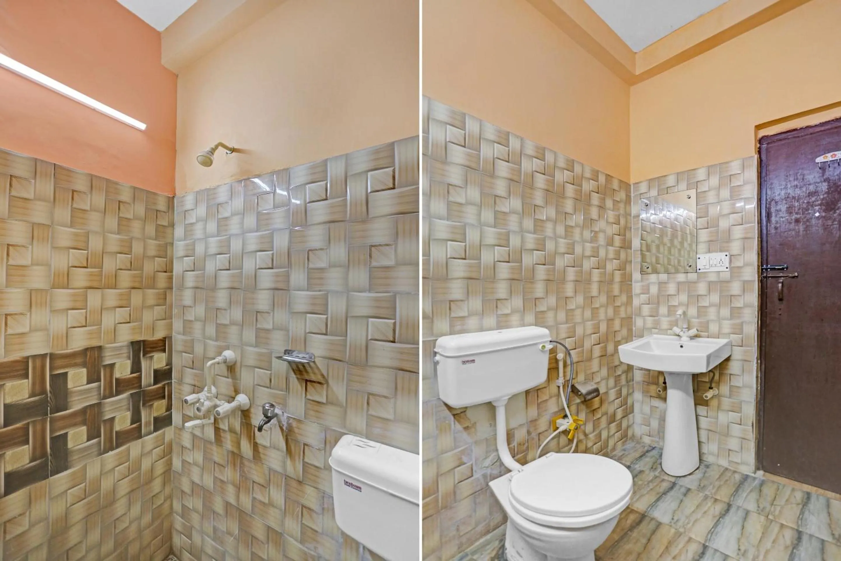 Bathroom in Hotel O Prince Residency