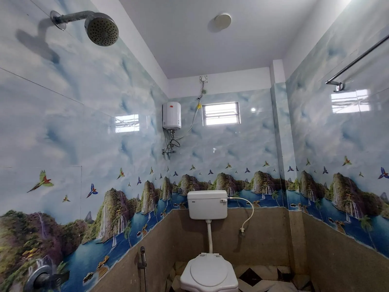 Shower in Swastik Resort Tajpur