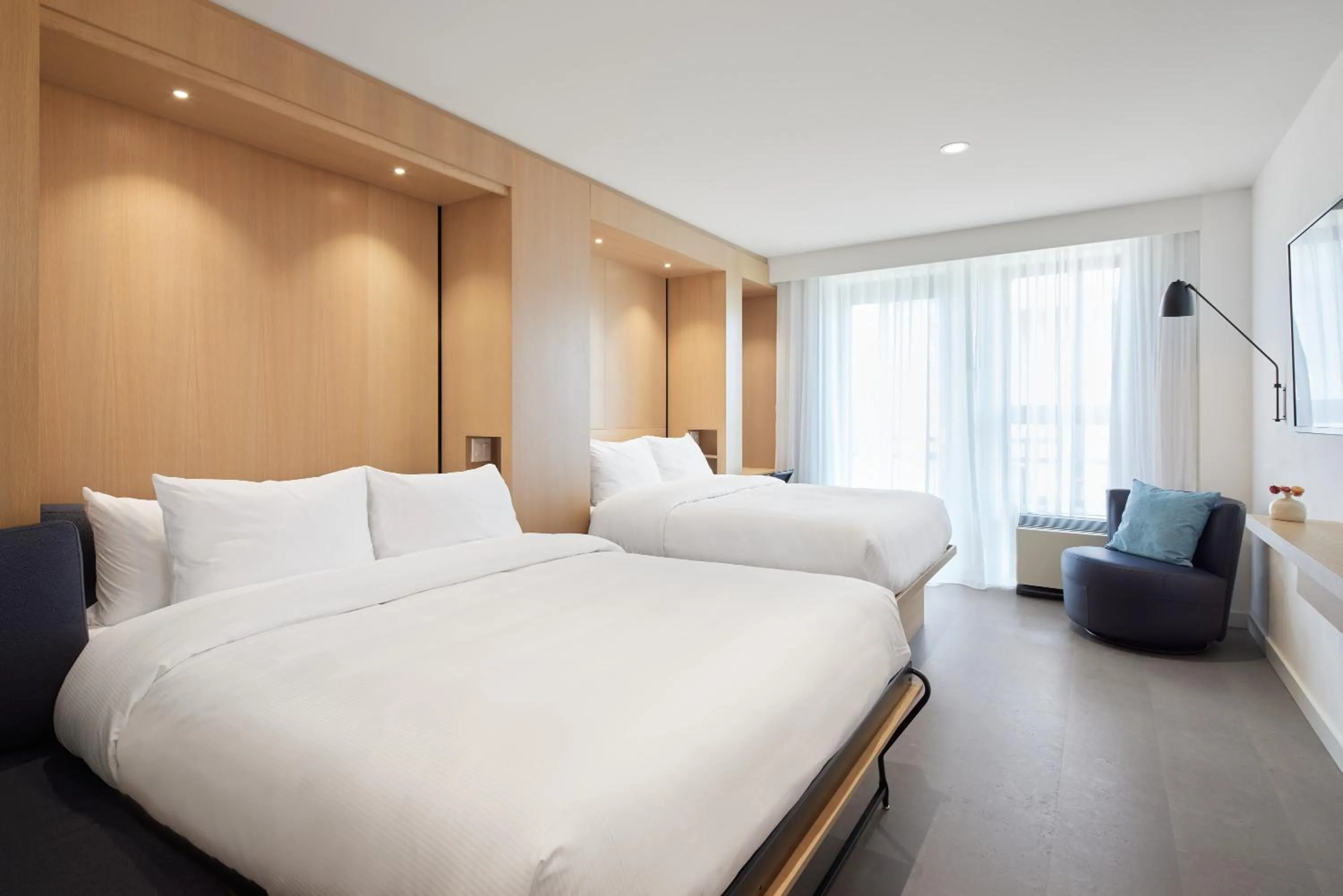 Bed in Hôtel de l'ITHQ