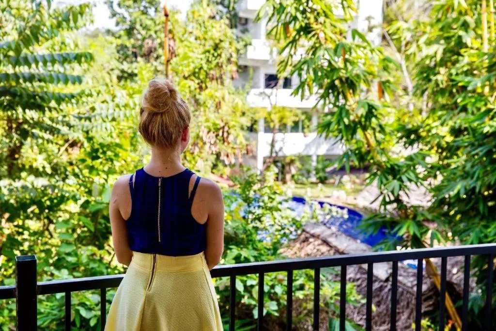 Balcony/Terrace in Sundaras Resort & Spa Dambulla