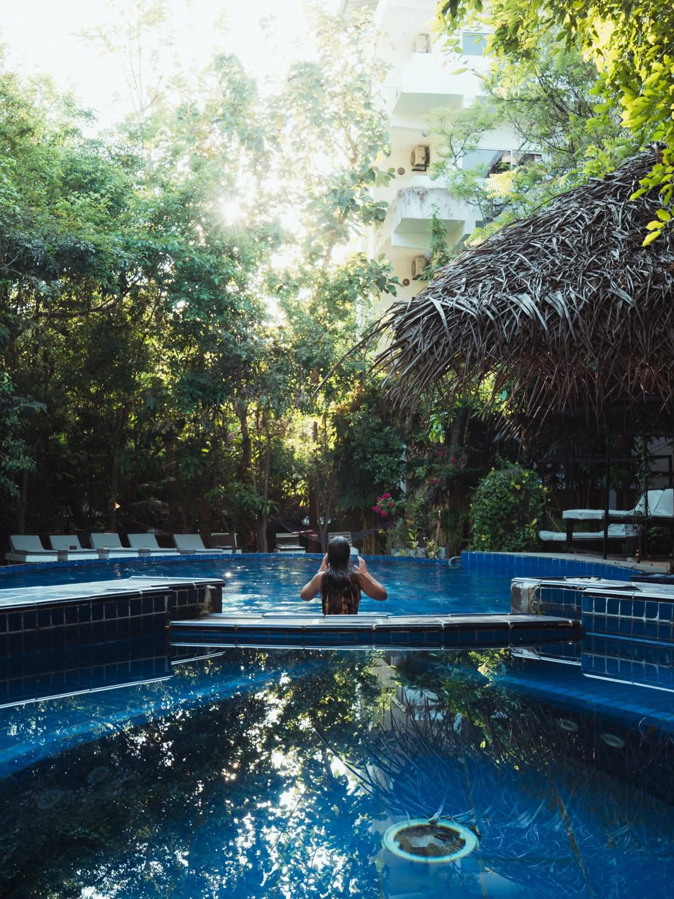 Swimming Pool in Sundaras Resort & Spa Dambulla