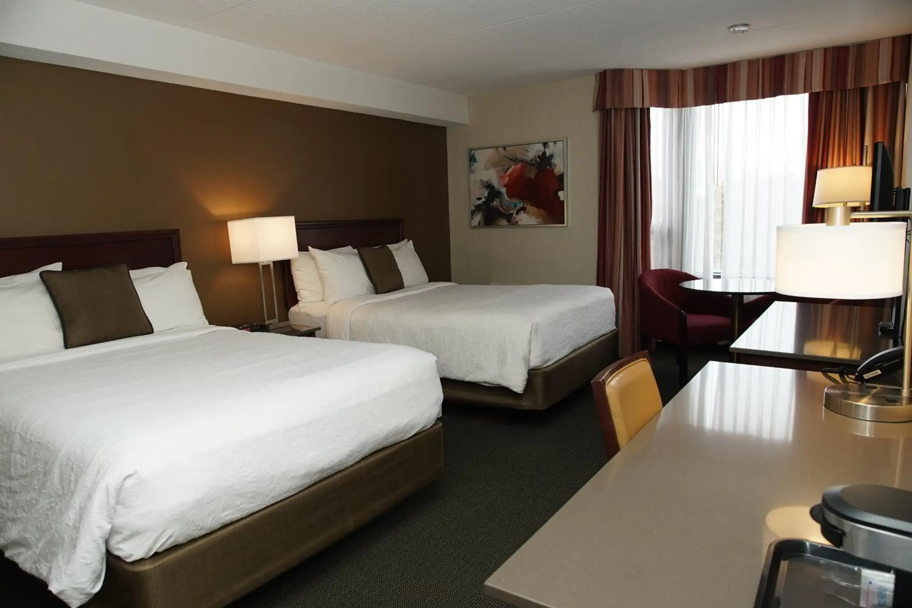 Double Room with Two Double Beds in Hôtel WelcomInns Double Room with Two Double Beds in Hôtel WelcomInns