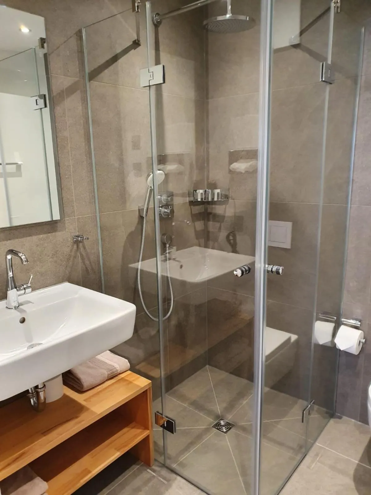 Bathroom in Hotel Landlust St. Martin
