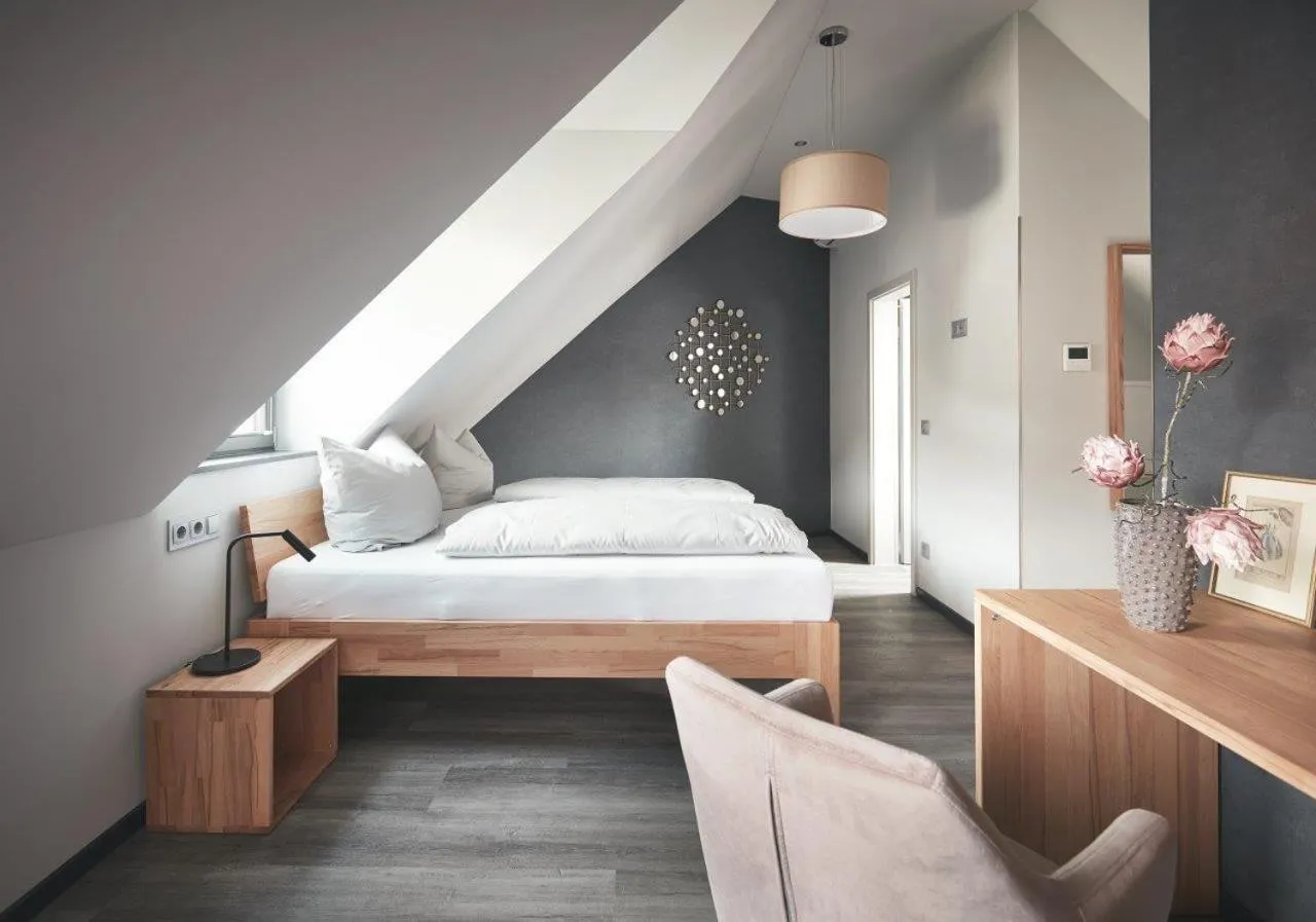 Bedroom, Bed in Hotel Landlust St. Martin