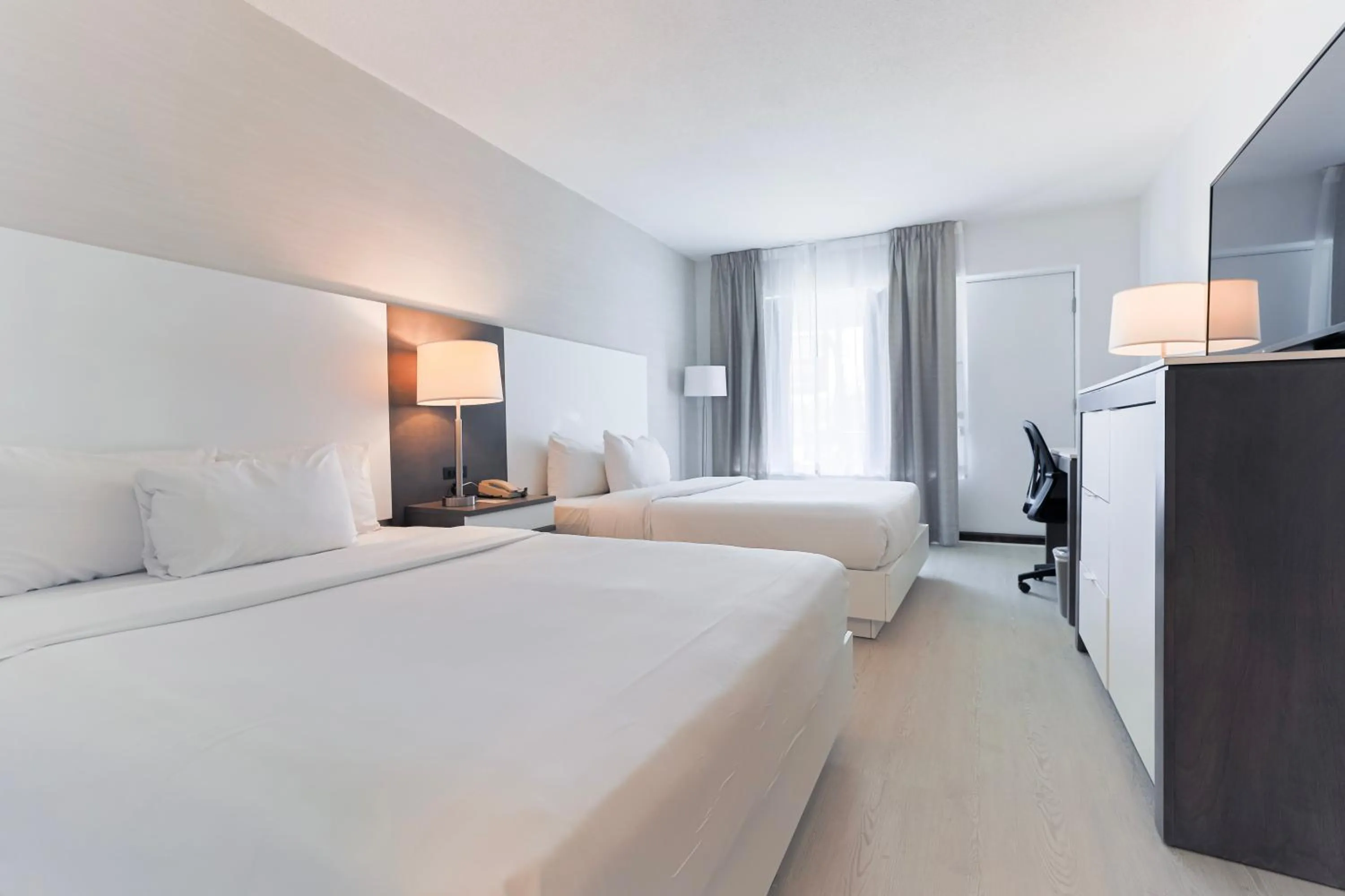 Bed in Hotel Universel