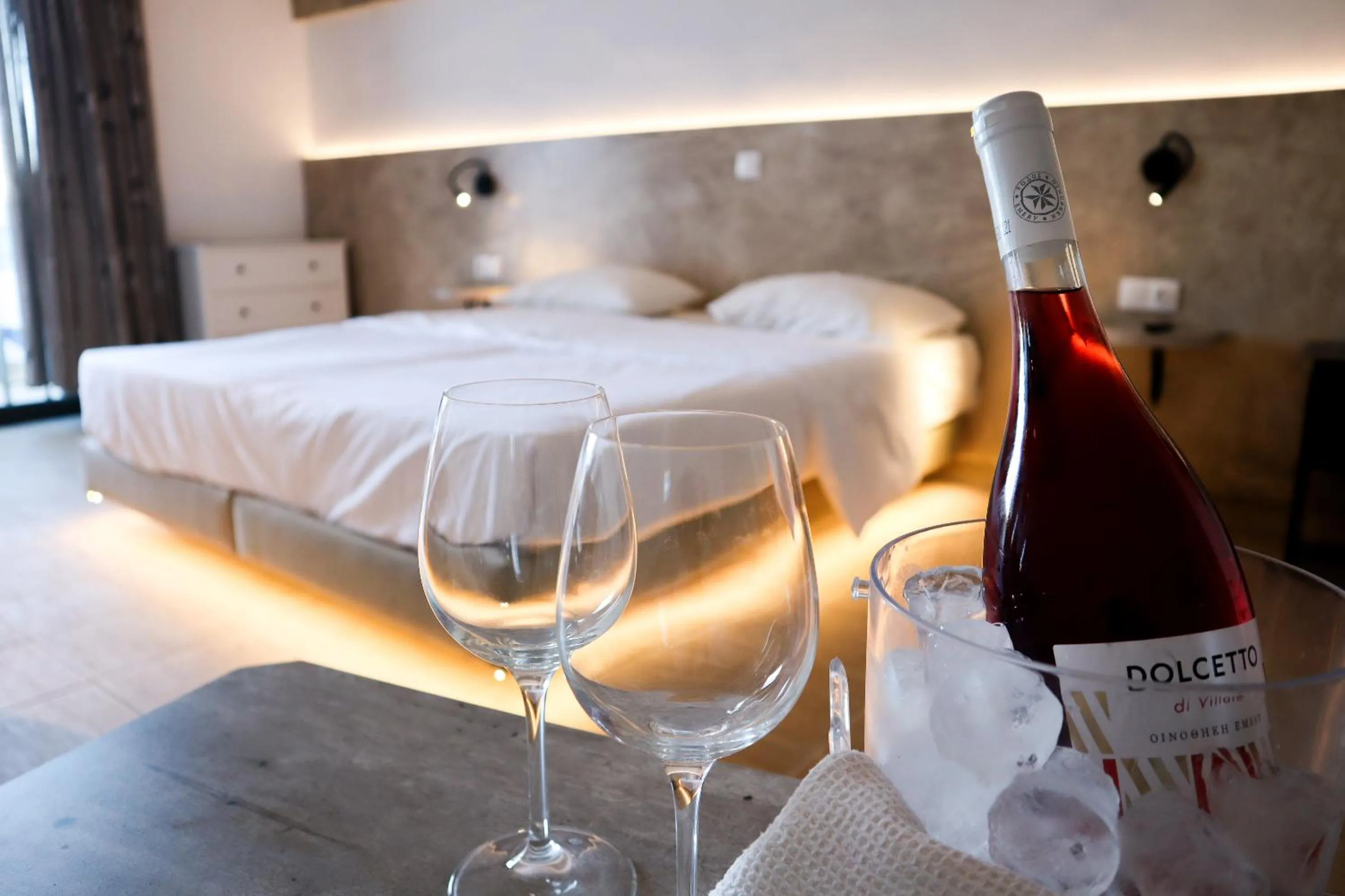 Bed in Penélope Hotel