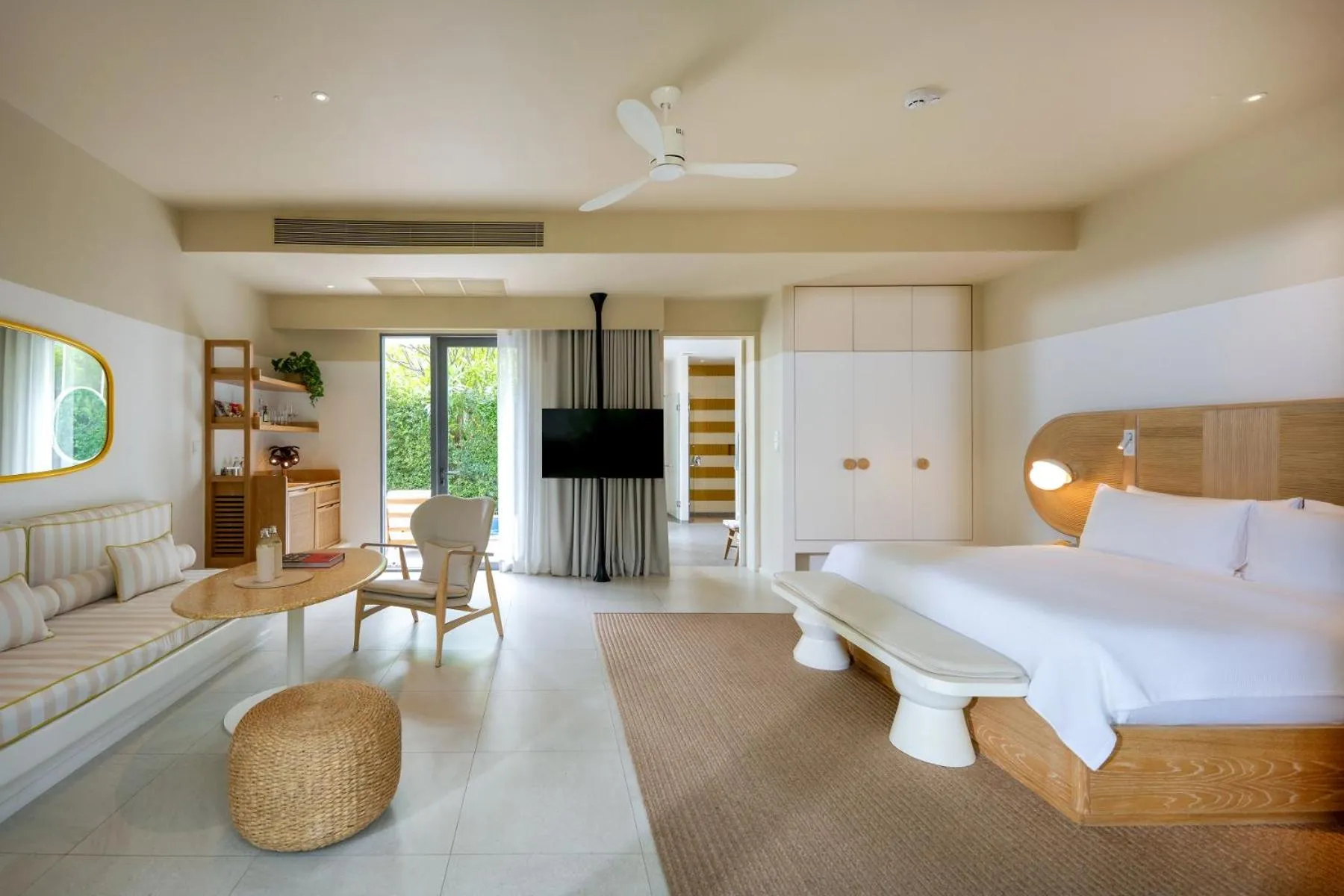 Living room, Bed in The Standard, Hua Hin