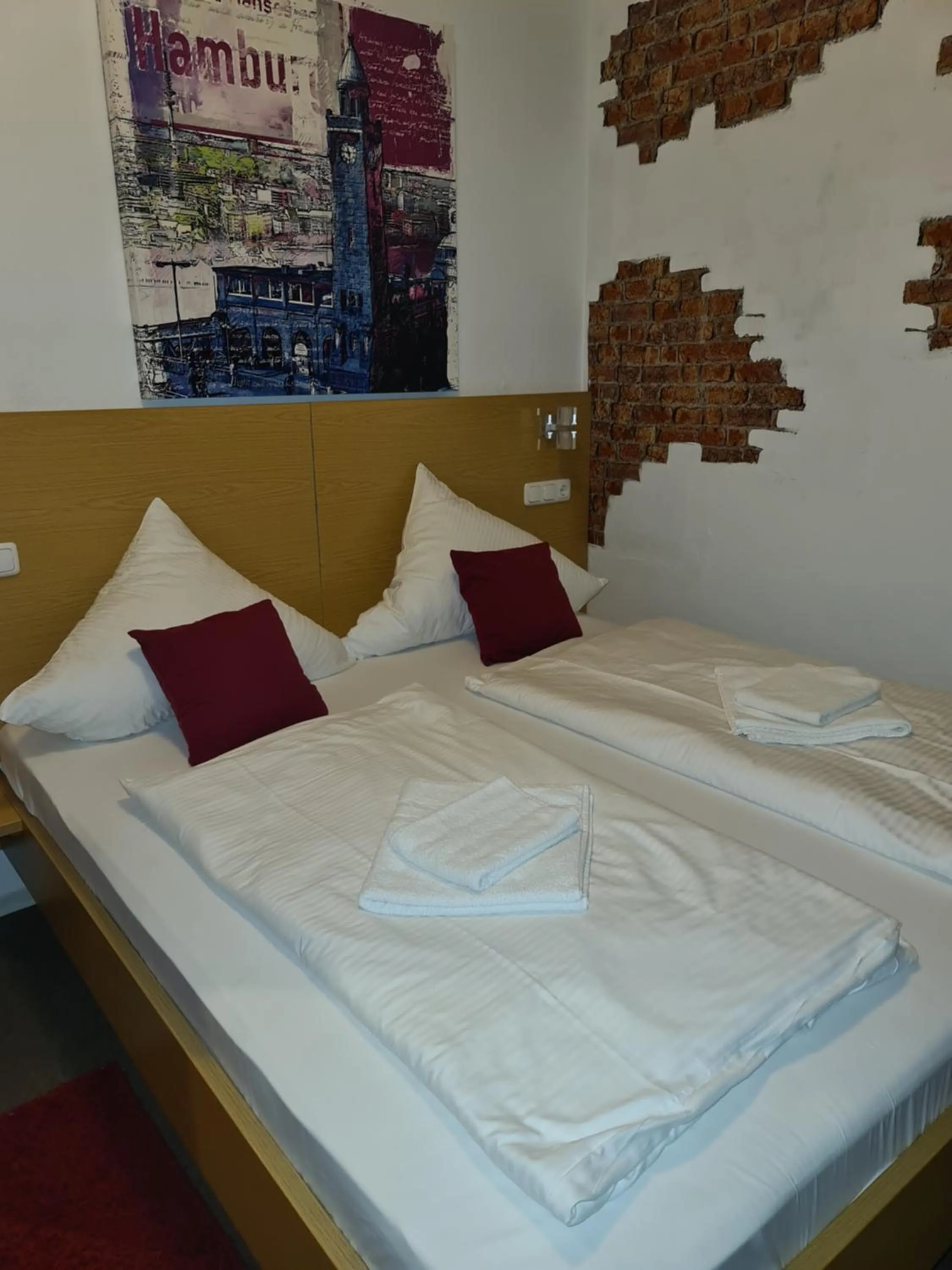 Bed in CCH Hamburg Zentrum