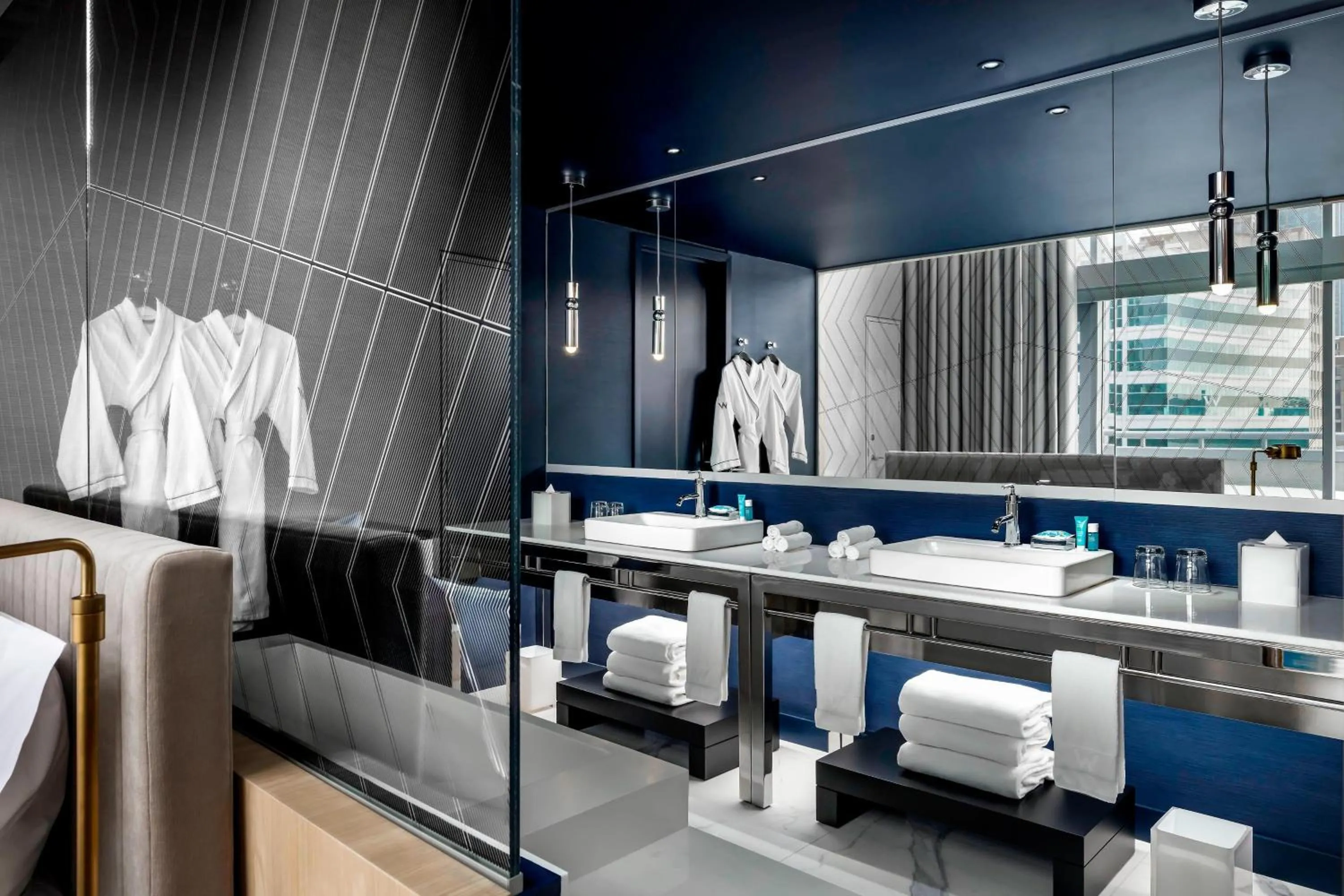 Bathroom in W Montreal