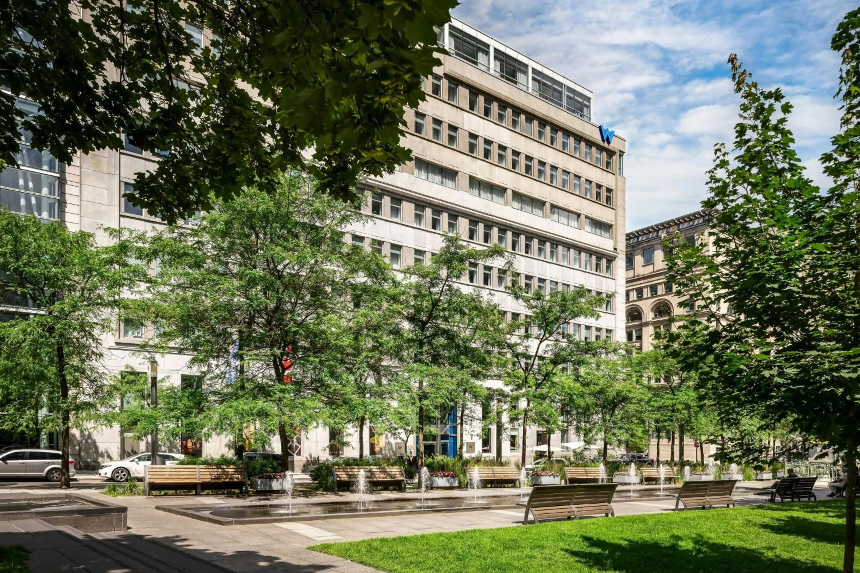 Property building in W Montreal