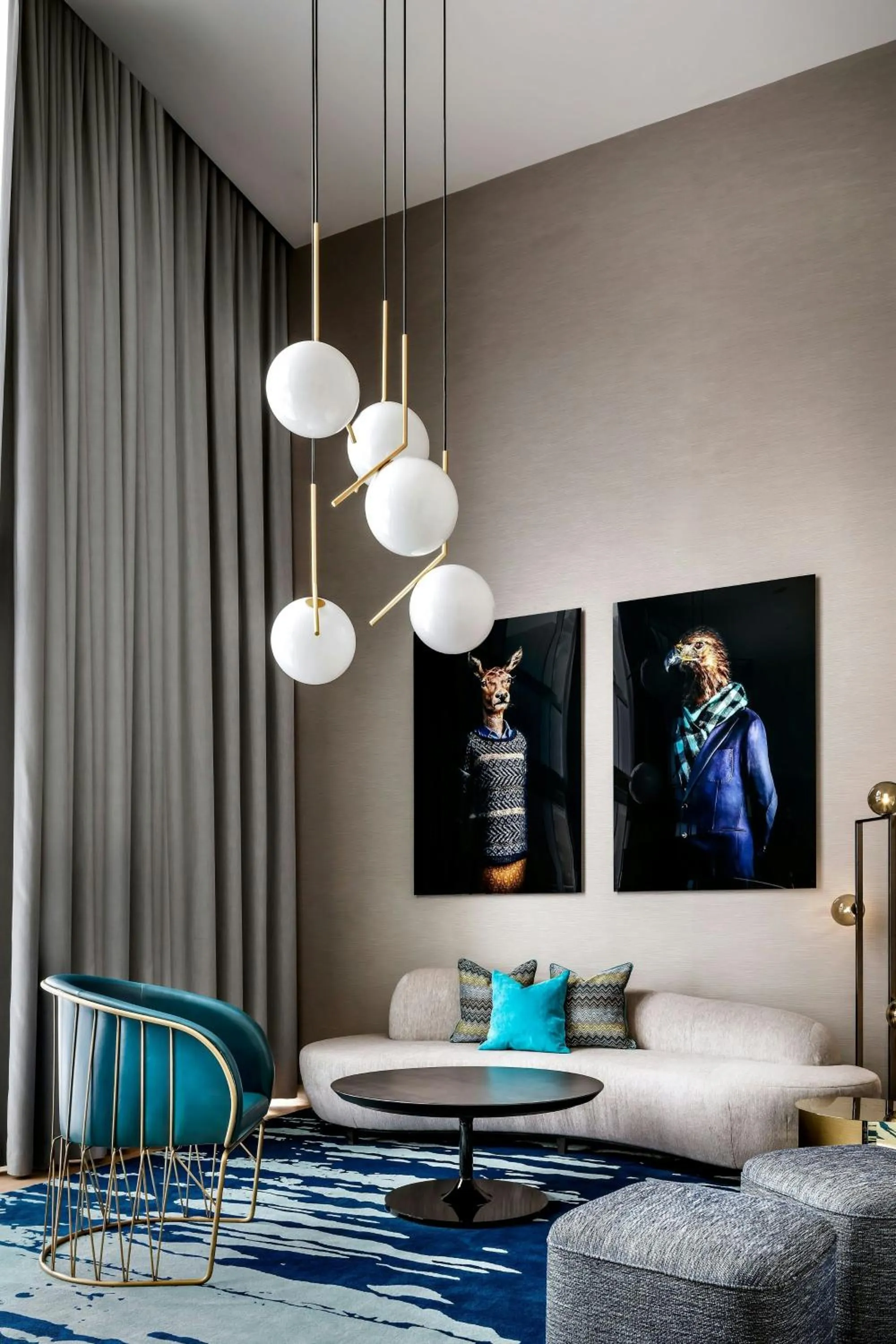 Living room in W Montreal