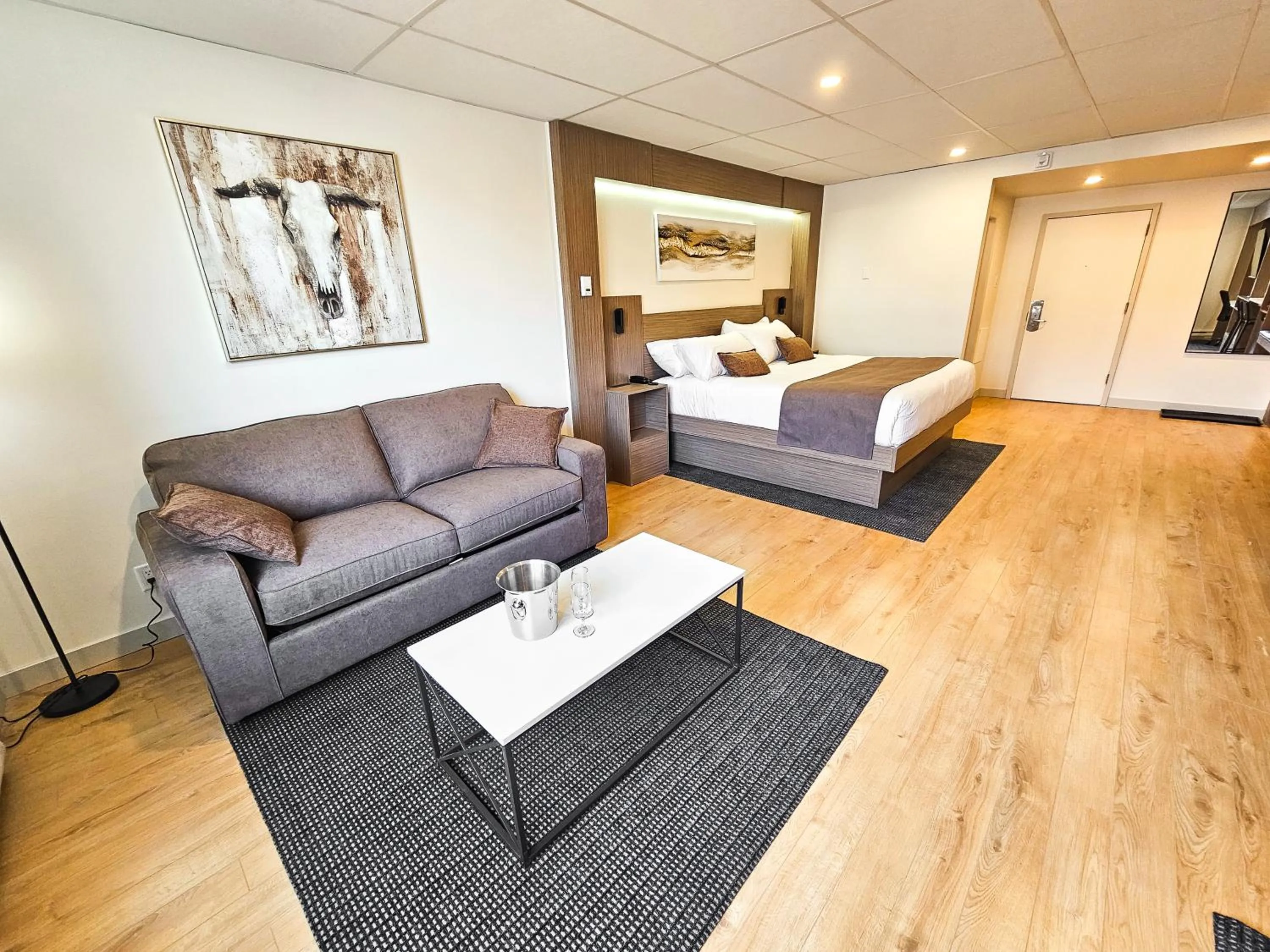 Photo of the whole room in Hotel Le Voyageur