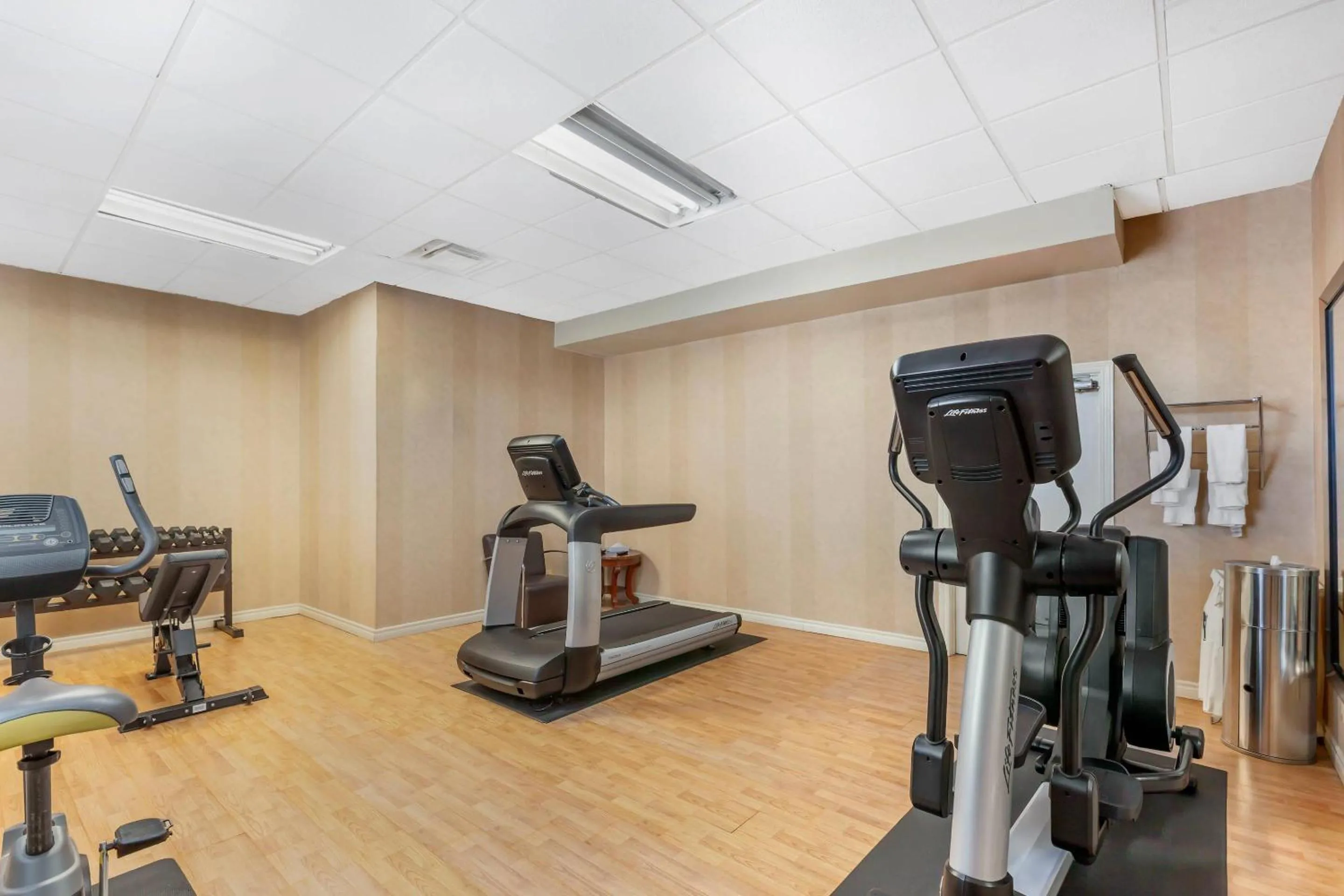 Fitness centre/facilities in Quality Inn Toronto Airport