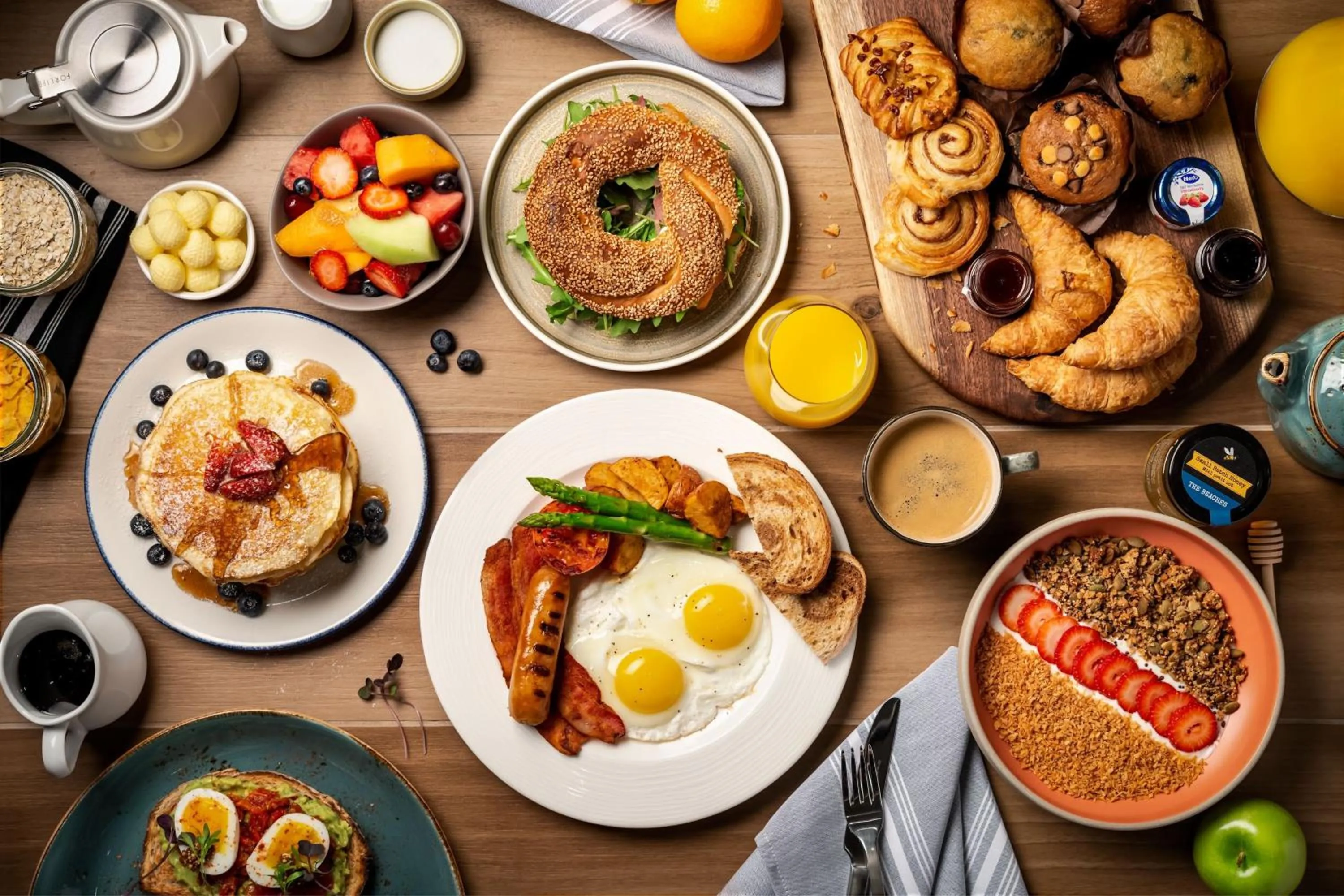 Breakfast in Sheraton Gateway Hotel in Toronto International Airport