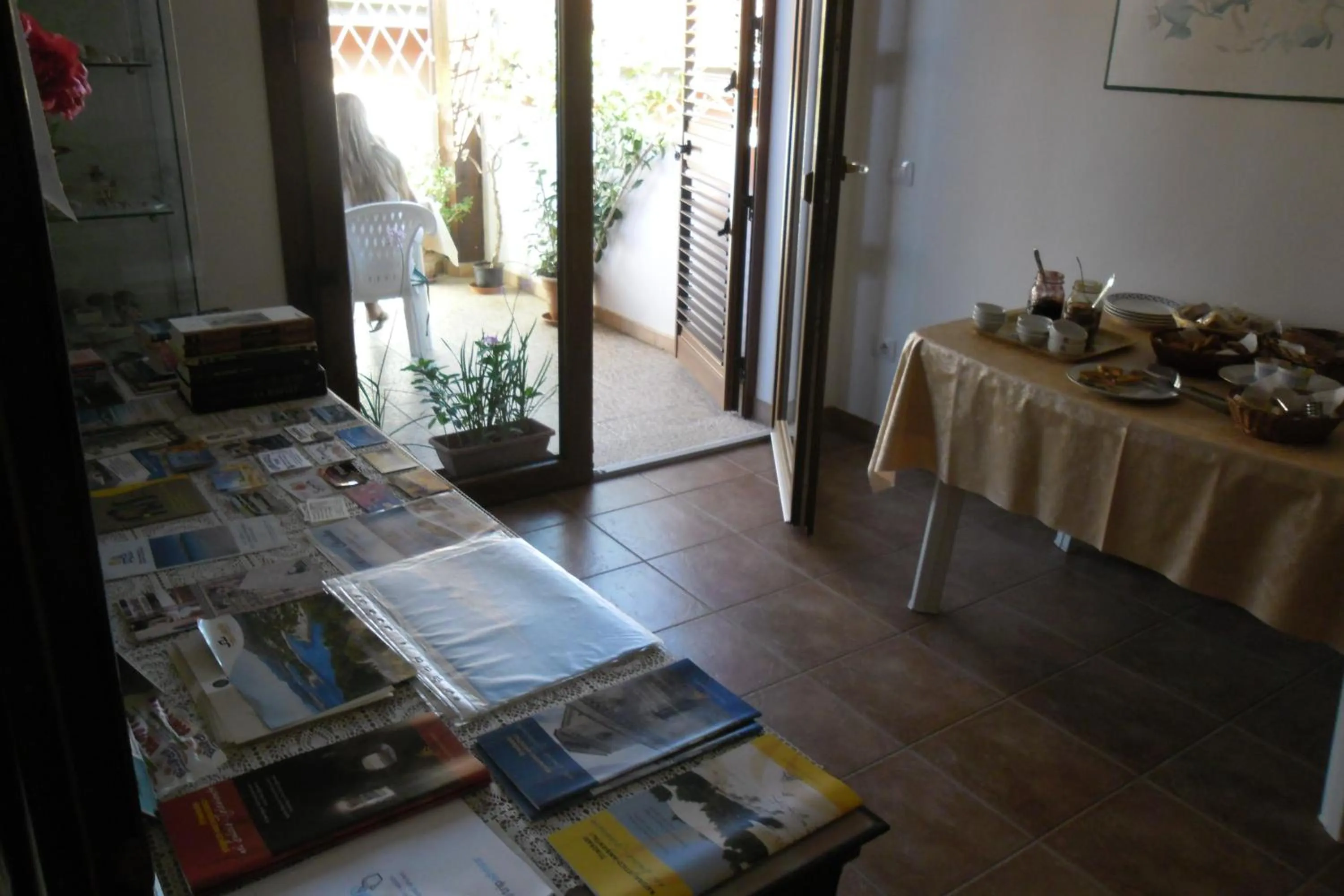 Communal kitchen in Canne Al Vento