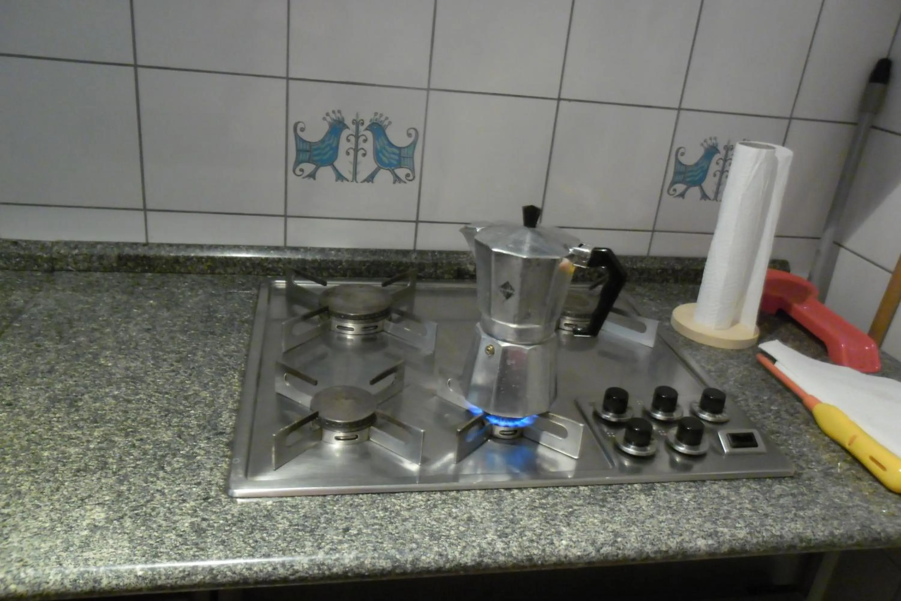 Communal kitchen in Canne Al Vento