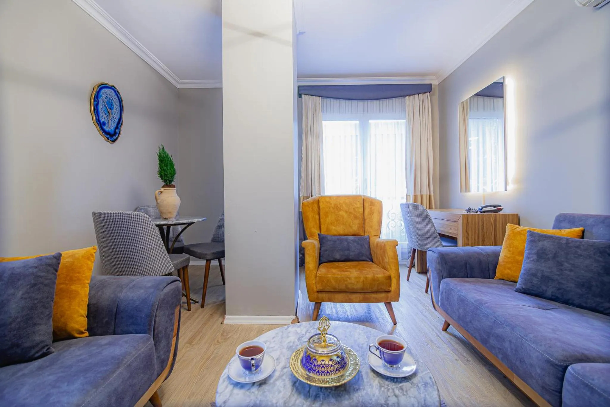 Seating area in La Palace Exclusive Design