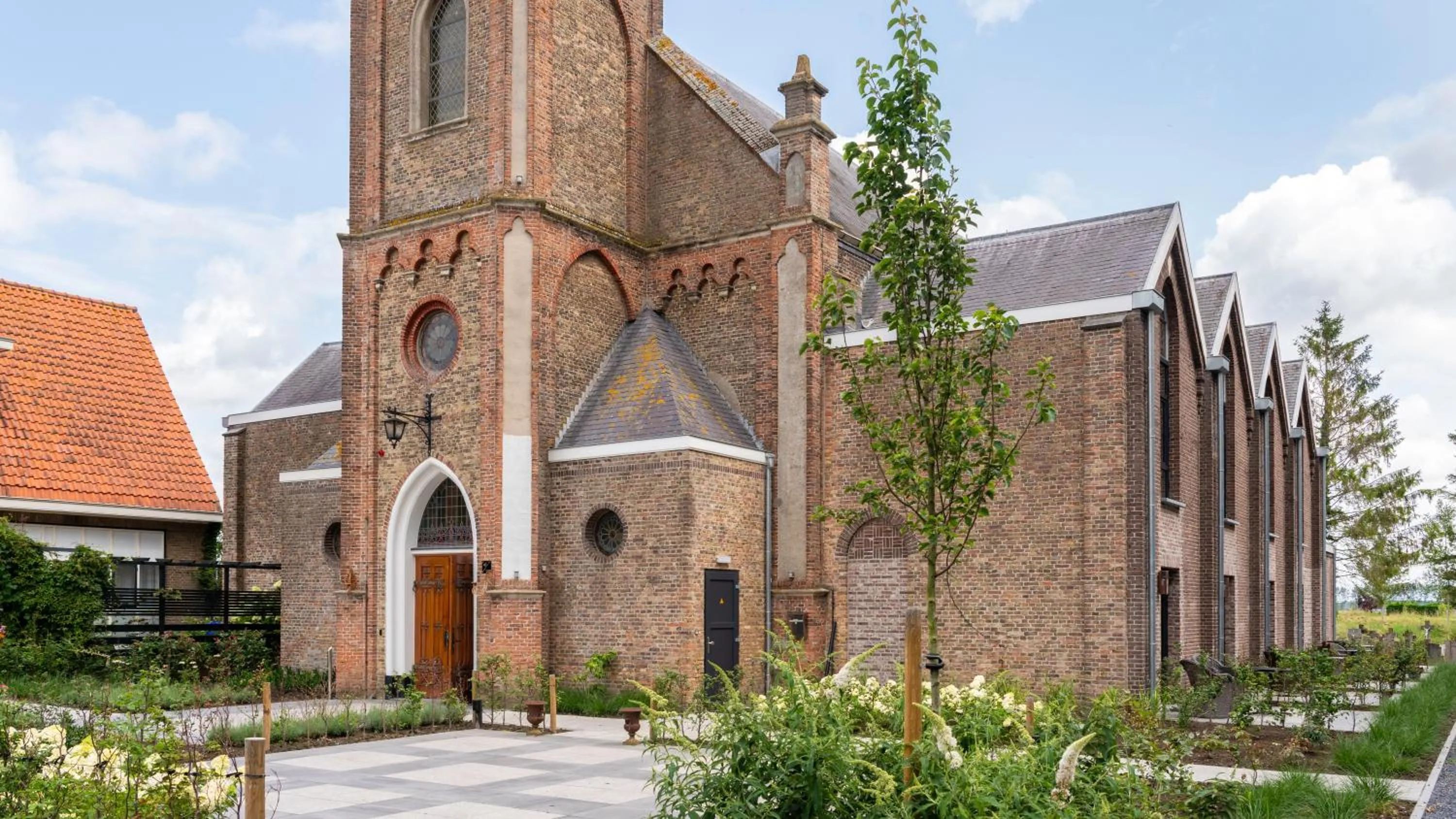 Garden in KerkHotel Biervliet