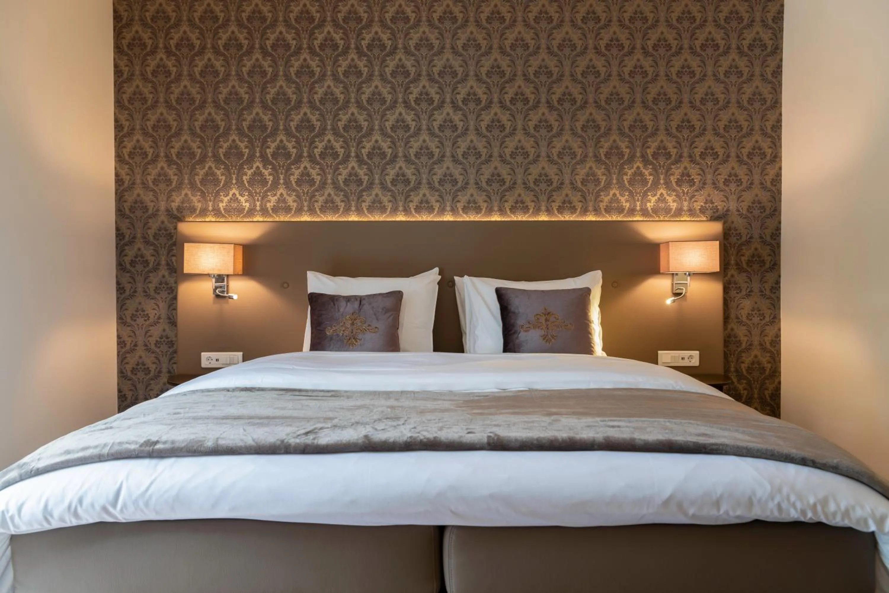 Bed in KerkHotel Biervliet