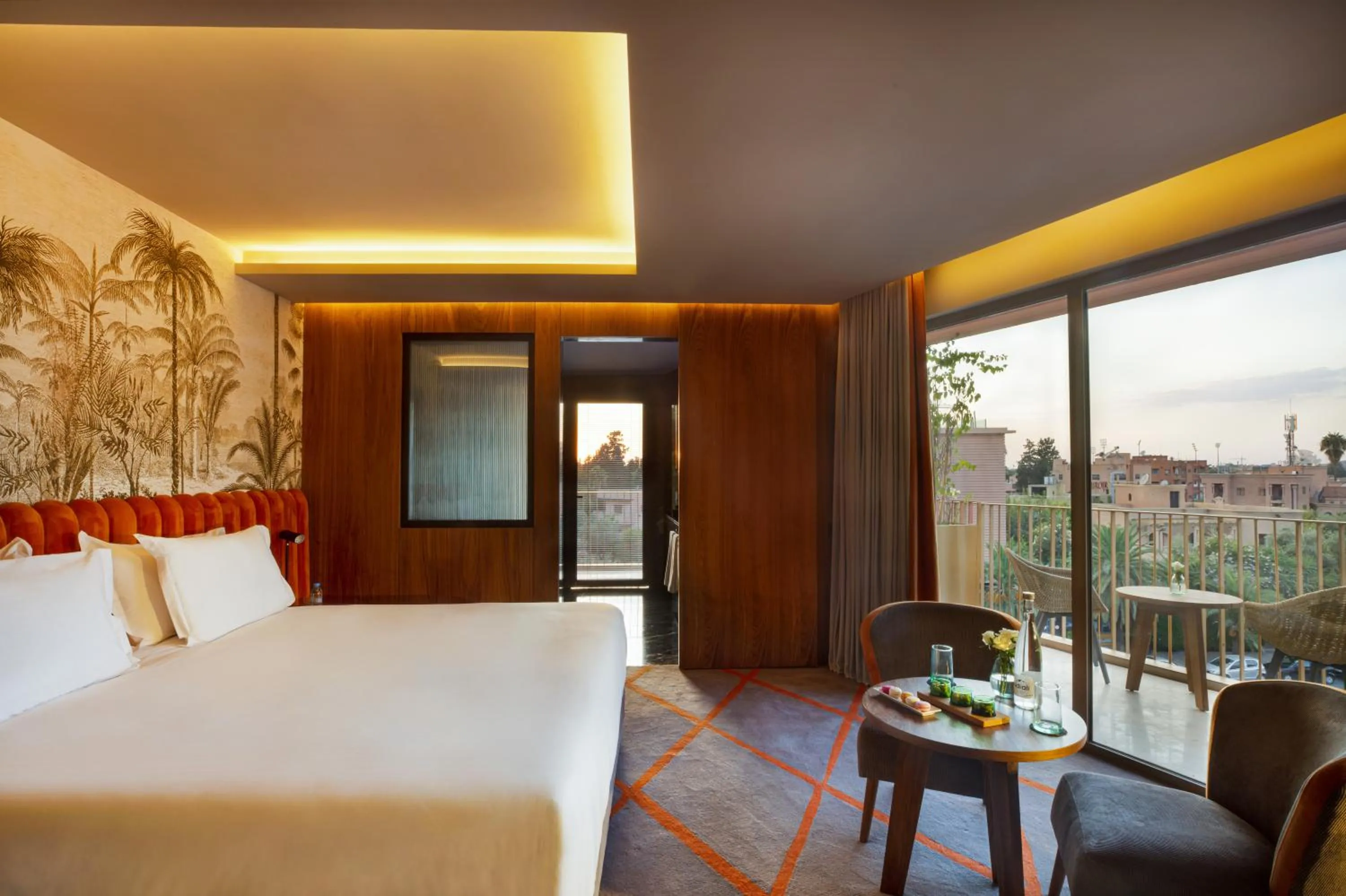 Bed in Hotel Jadali & Spa