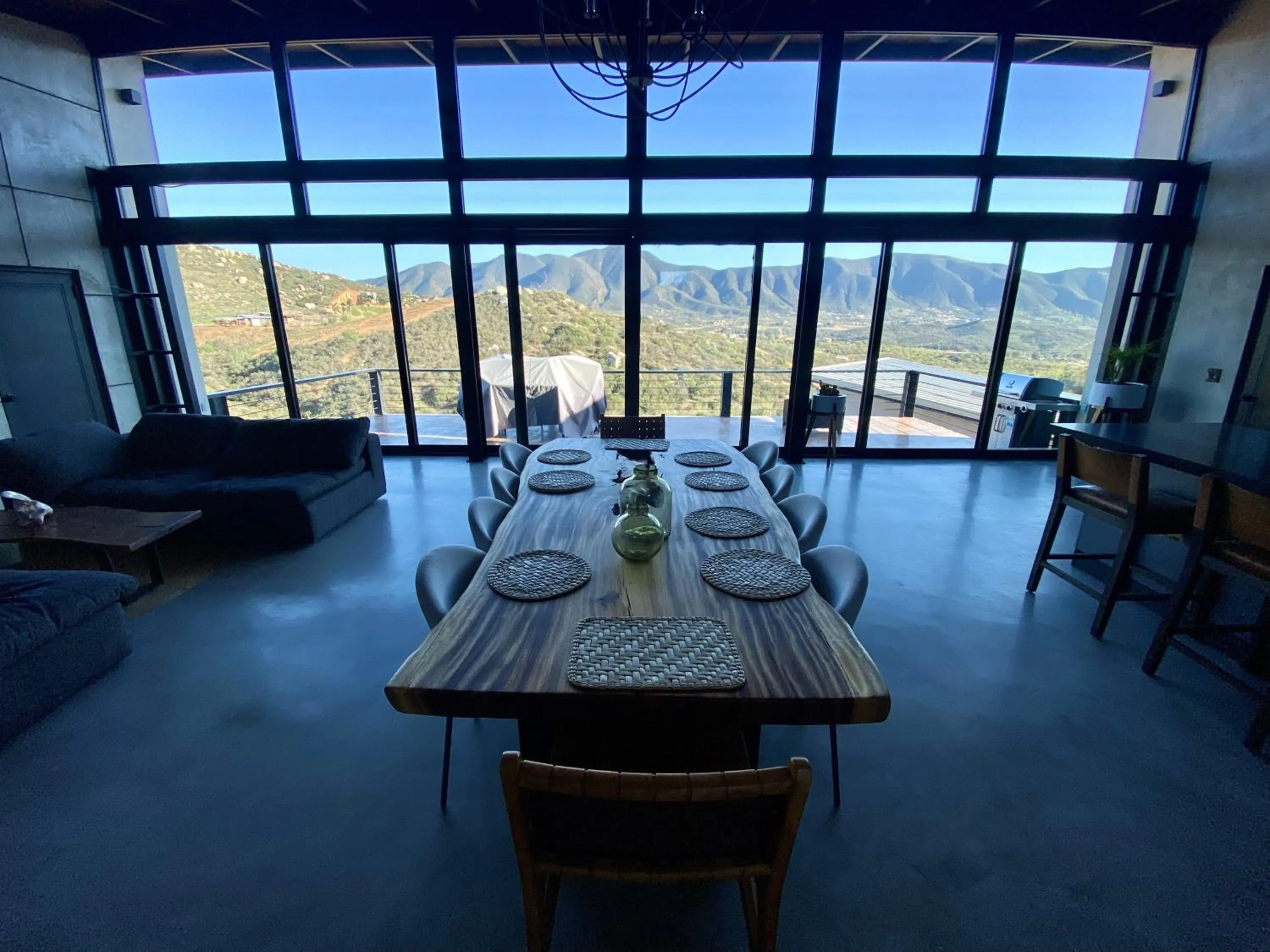 Natural landscape in Prajna Valle de Guadalupe
