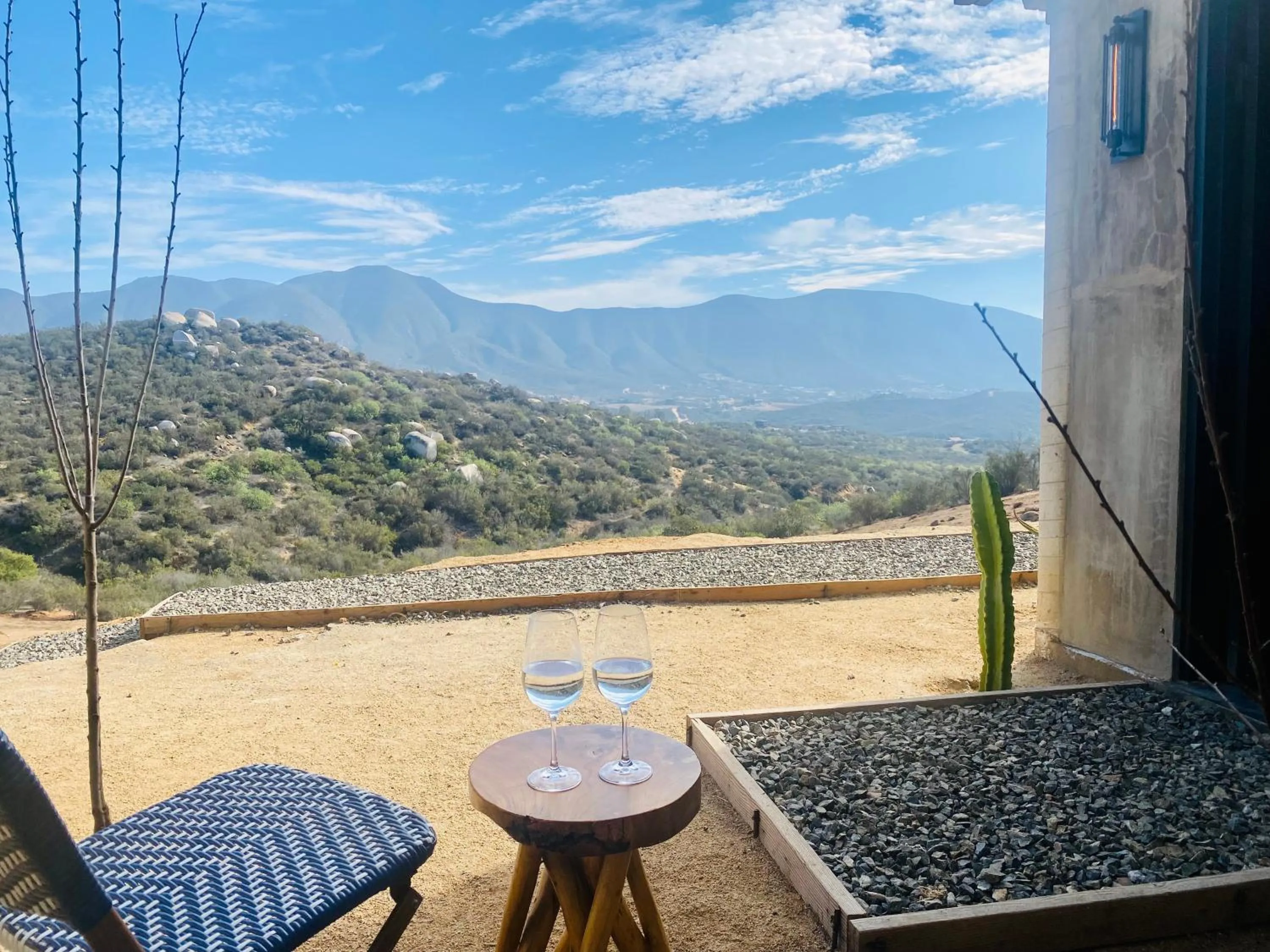 Patio in Prajna Valle de Guadalupe