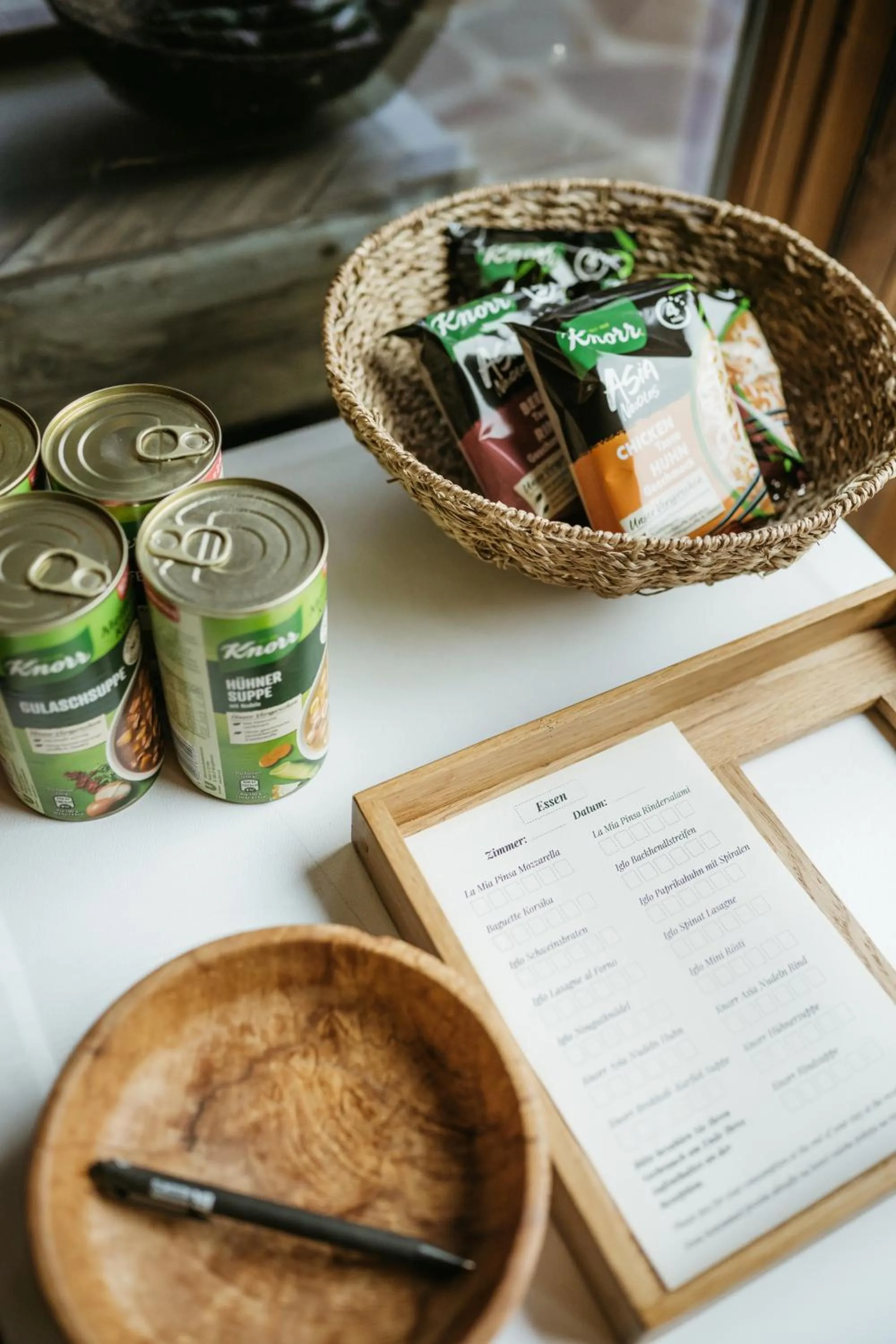 Food and drinks in Pension Baranekhof - accommodation in nature - Baranek Resorts