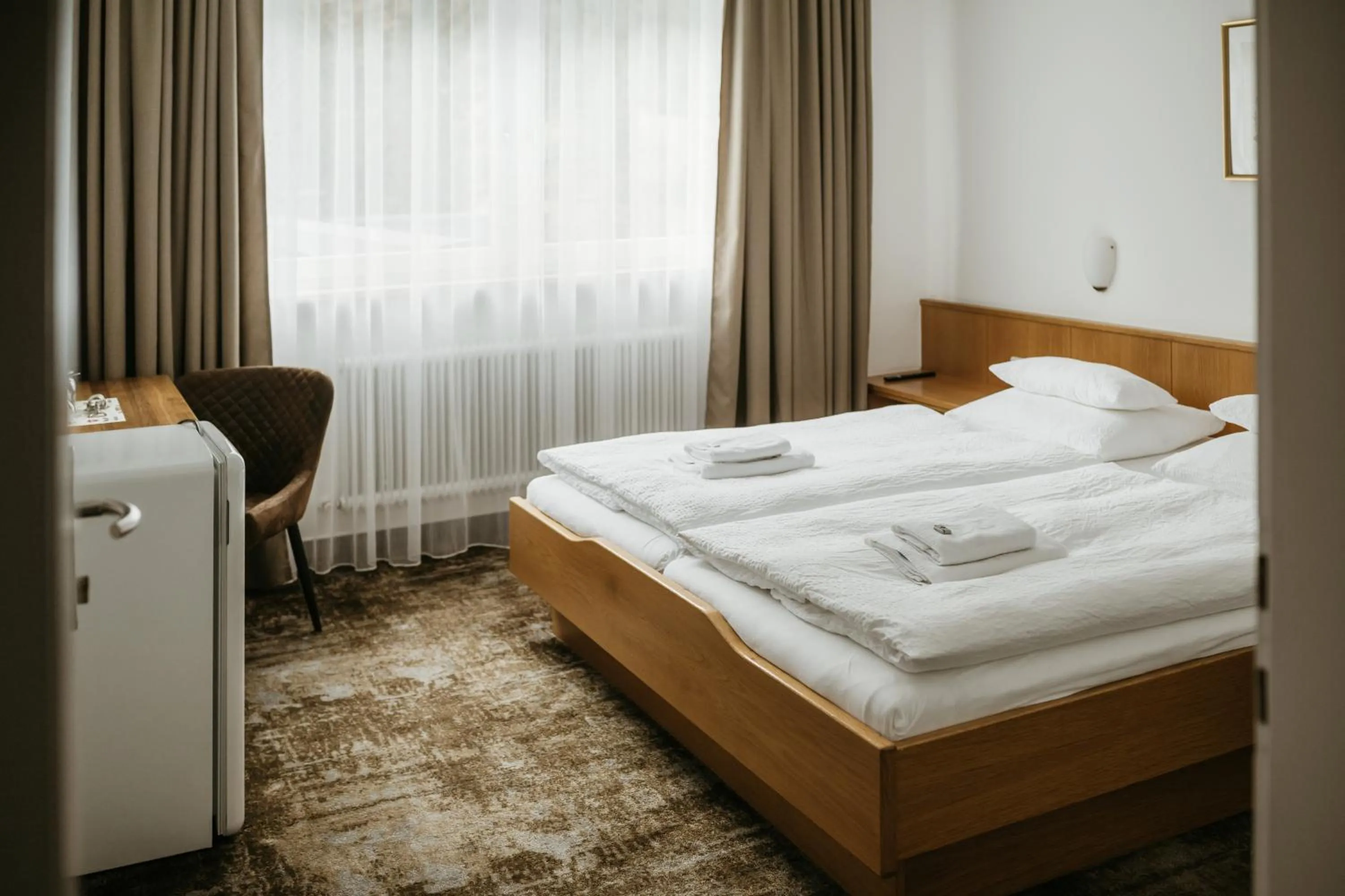 Bed in Pension Baranekhof - accommodation in nature - Baranek Resorts