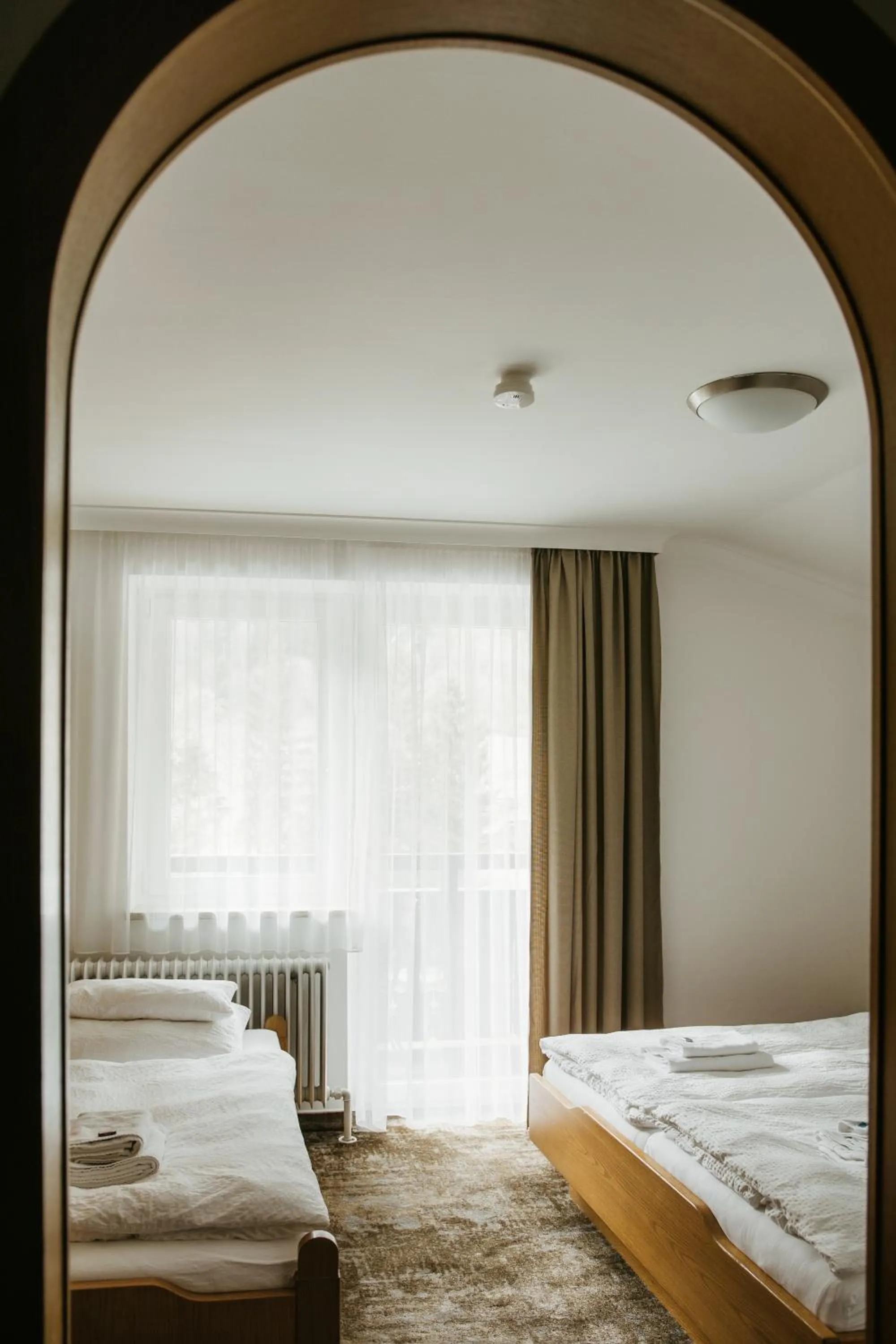 Bed in Pension Baranekhof - accommodation in nature - Baranek Resorts