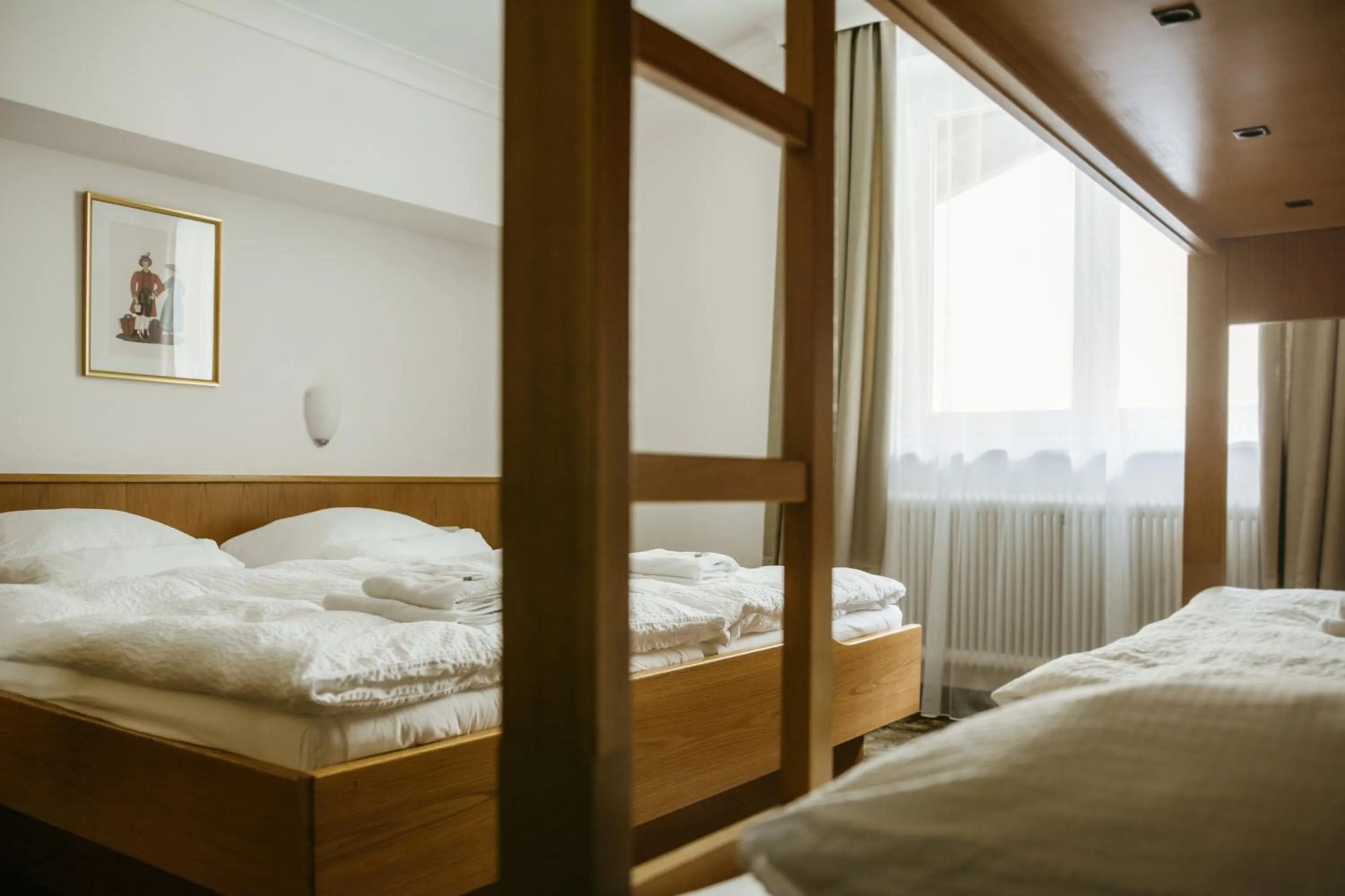 Bed in Pension Baranekhof - accommodation in nature - Baranek Resorts