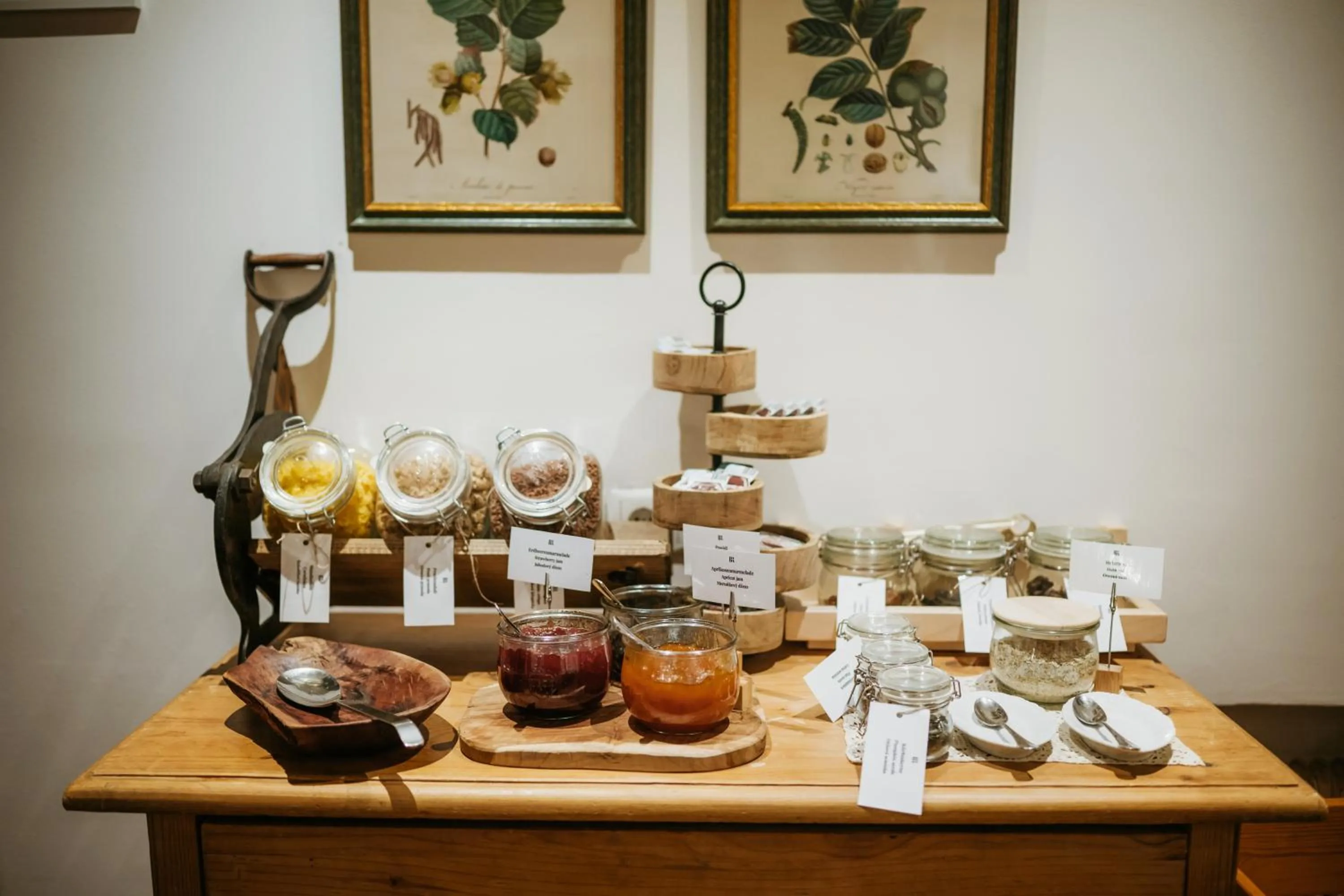 Food and drinks in Pension Baranekhof - accommodation in nature - Baranek Resorts